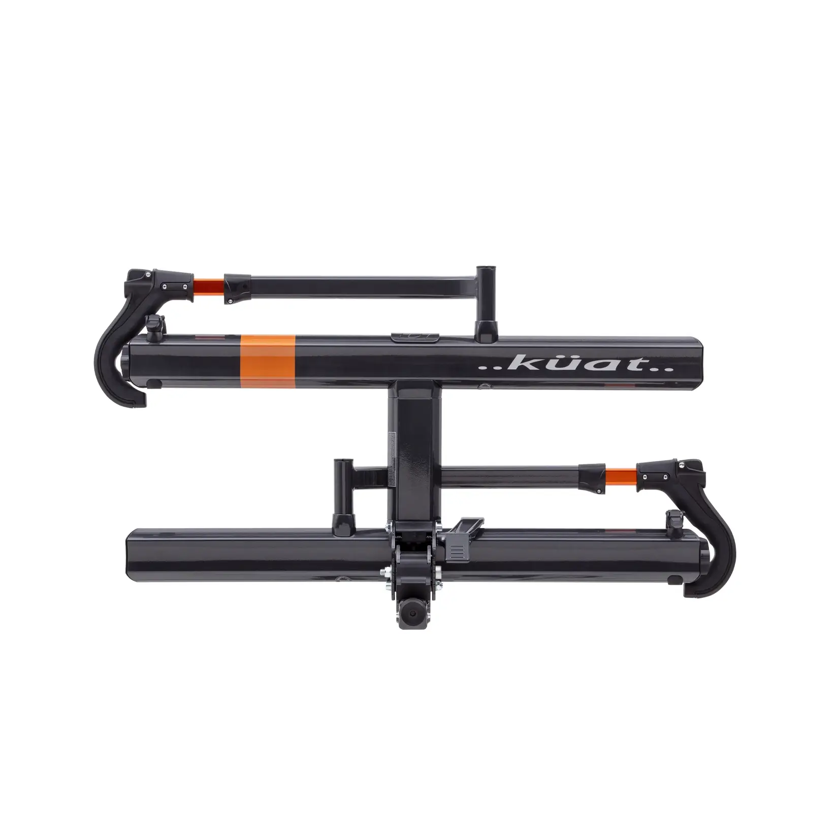 Kuat SH22G Sherpa 2.0 - 2" - 2-Bike Rack - Gray Metallic and Orange Anodize