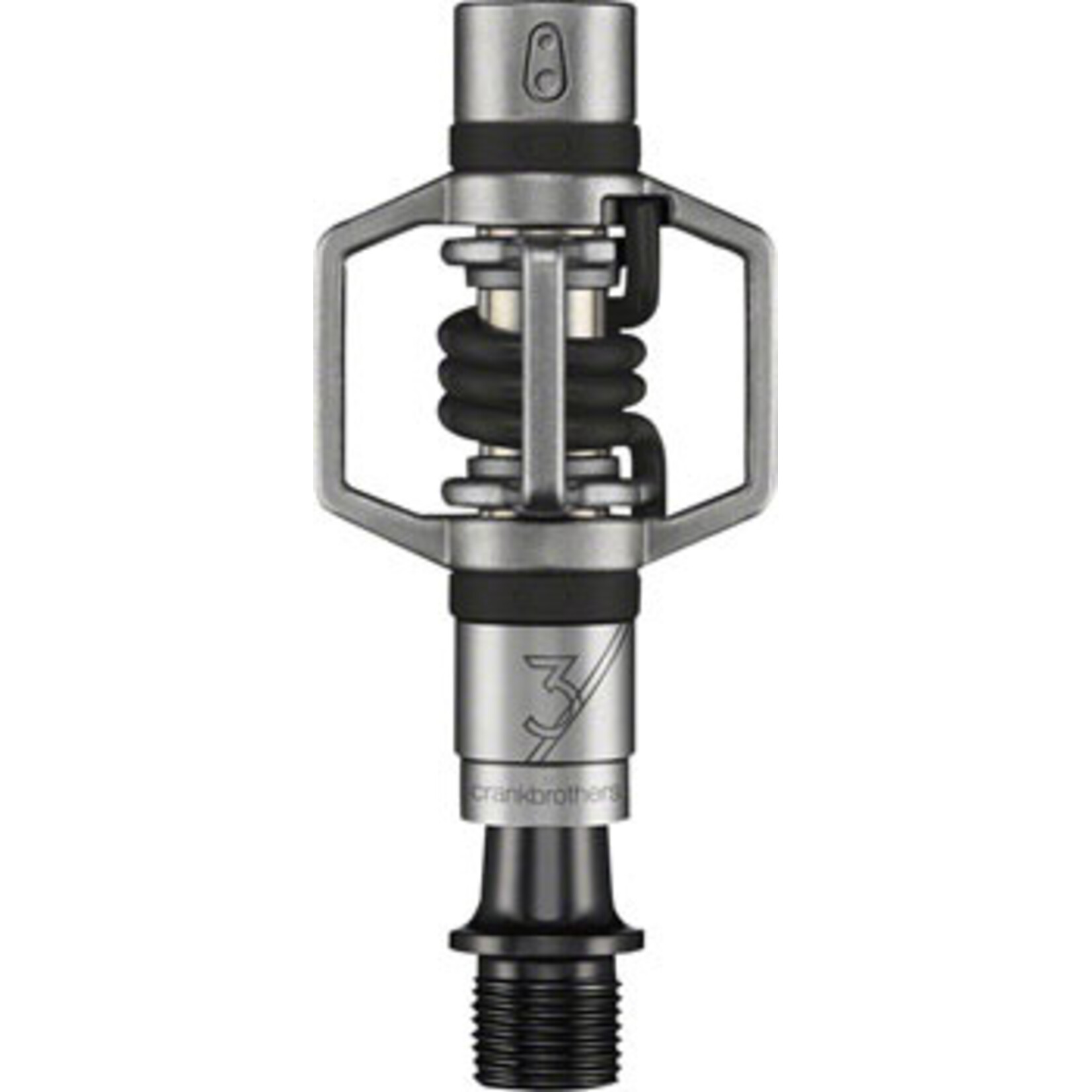 Crankbrothers Egg Beater 3 Pedals - Dual Sided Clipless, 9/16", Black