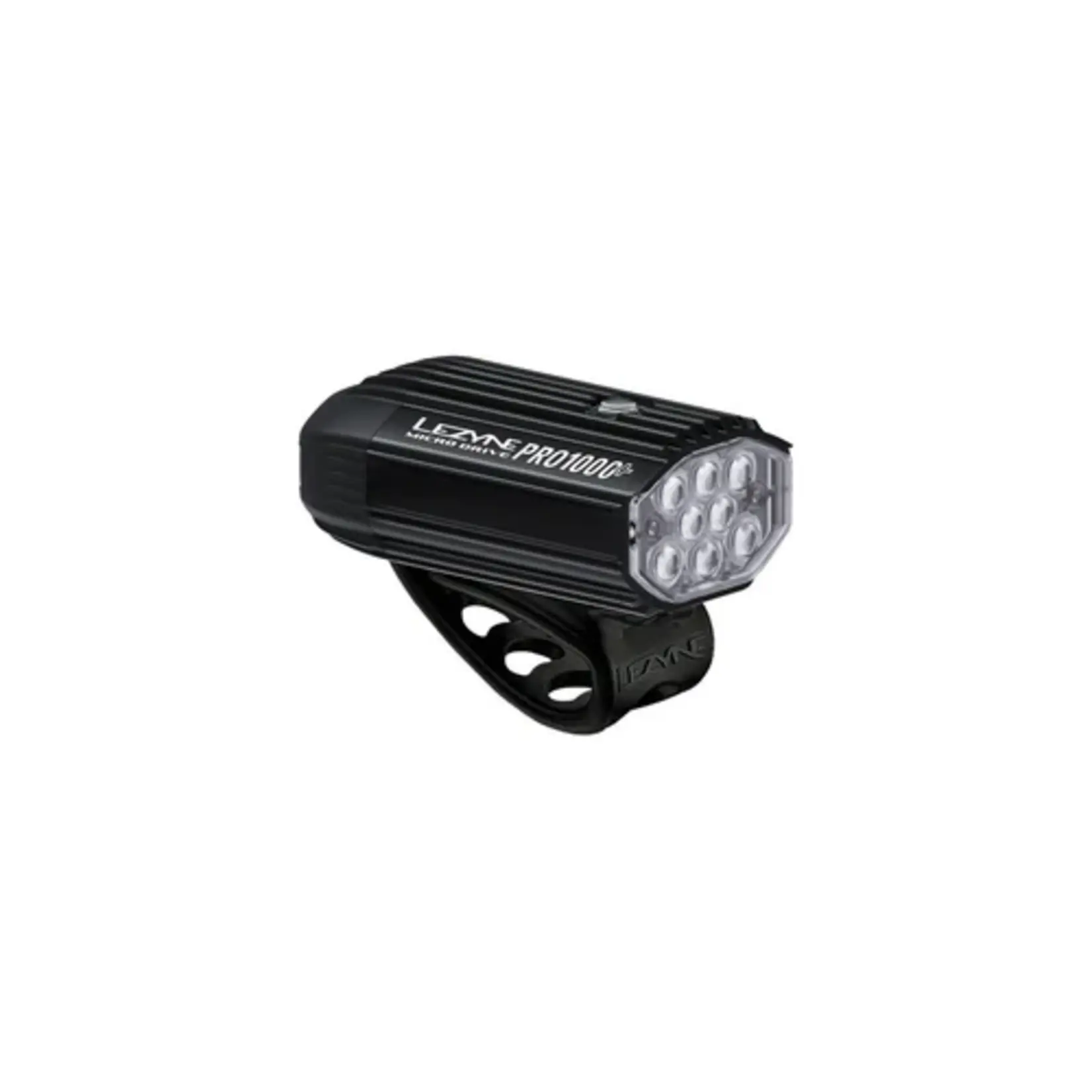 Lezyne MICRO DRIVE PRO 1000+ FRONT MATTE BLACK