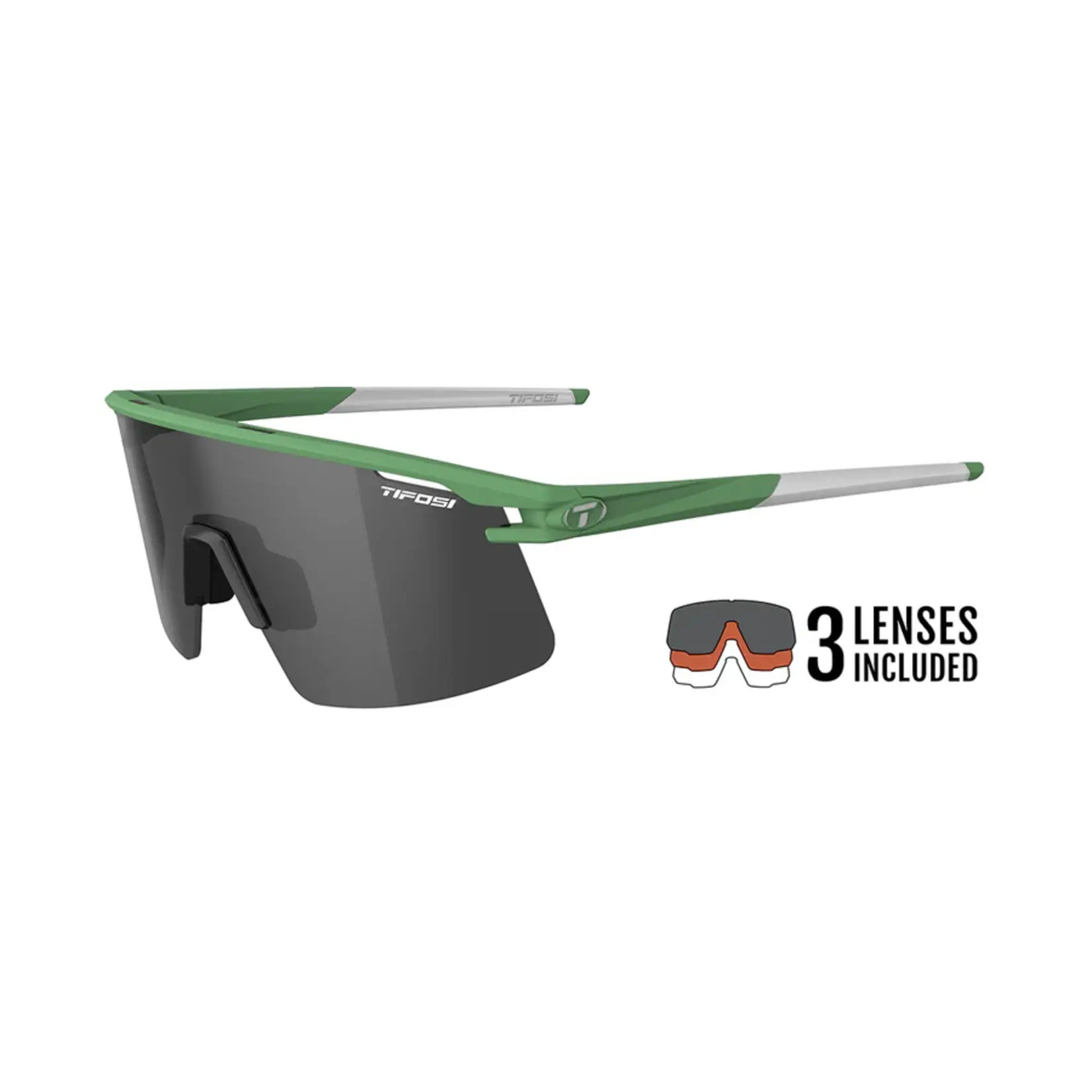 Tifosi Optics Moab Lite, Trail Pine Smoke/AC Red/Clear