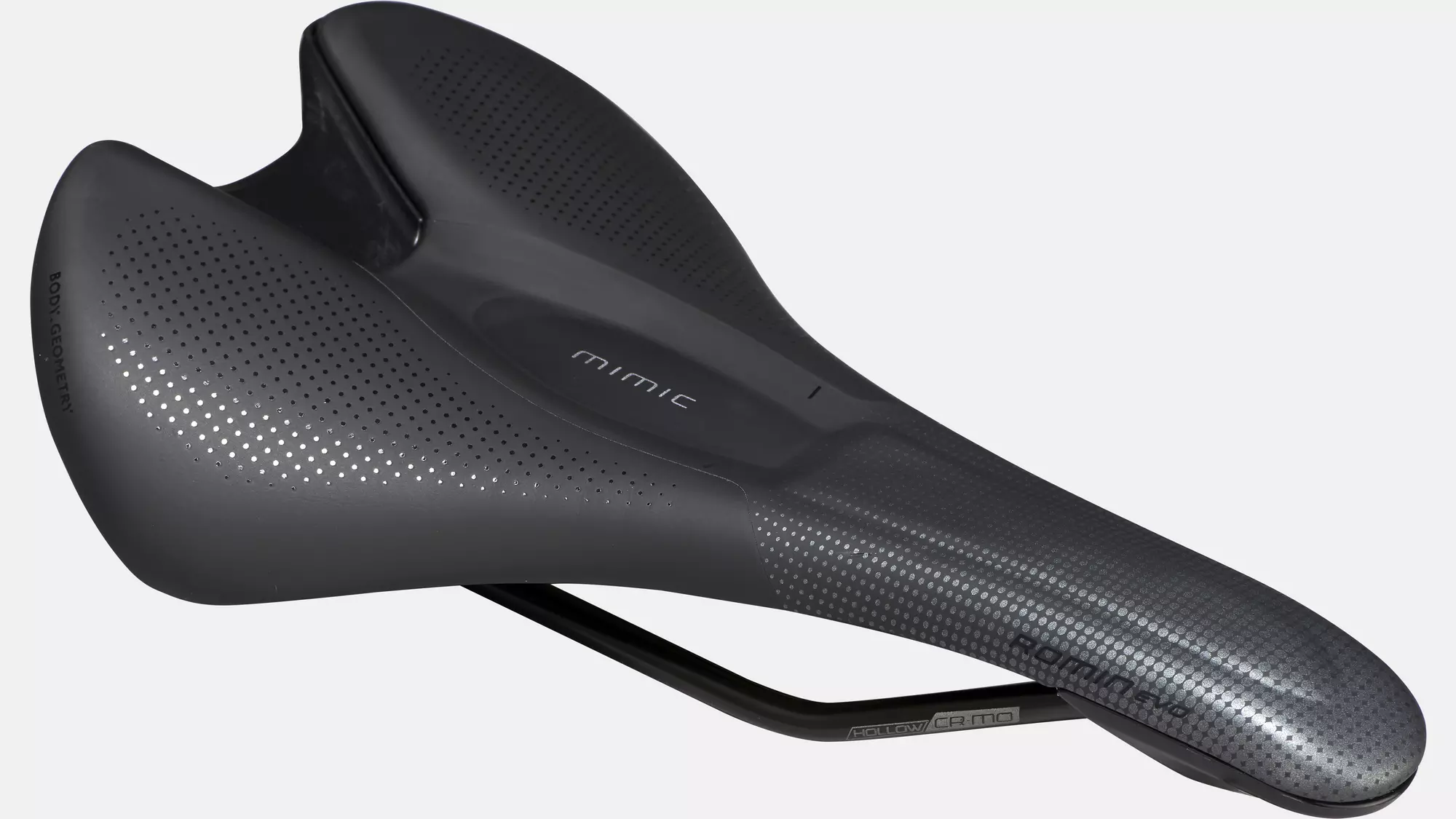 ROMIN EVO COMP MIMIC SADDLE BLK 155 - Village Pedaler