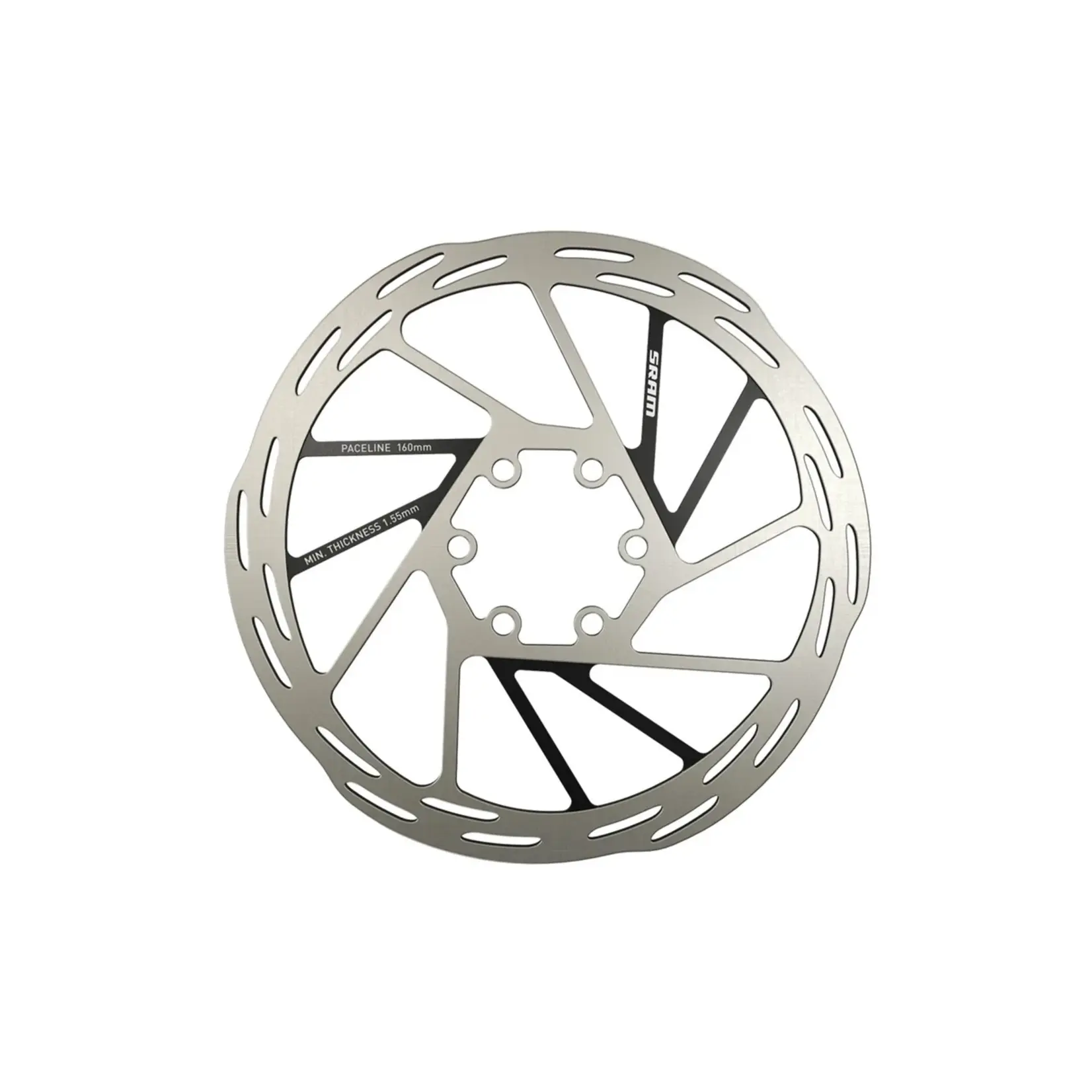 AM DB ROTOR/BOLTS PACELINE 160 ROUNDED 6 Bolt