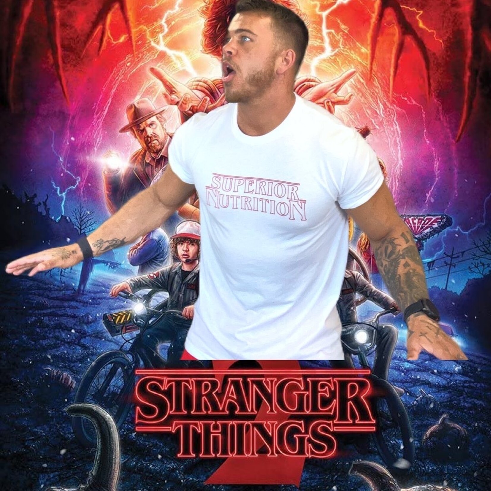 Superior Nutrition Superior Nutrition-Stranger Things T-Shirt