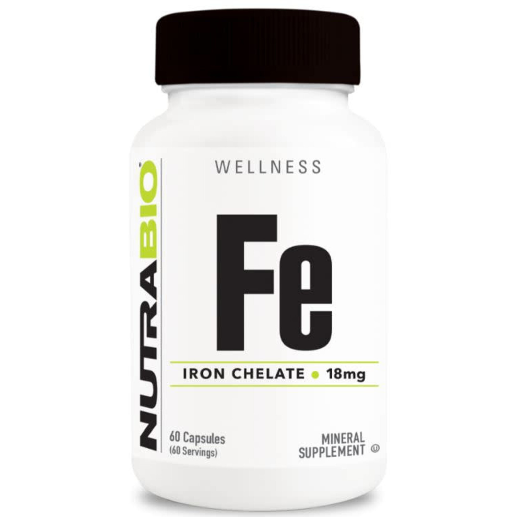 NutraBio NutraBio-Fe Iron Chelate