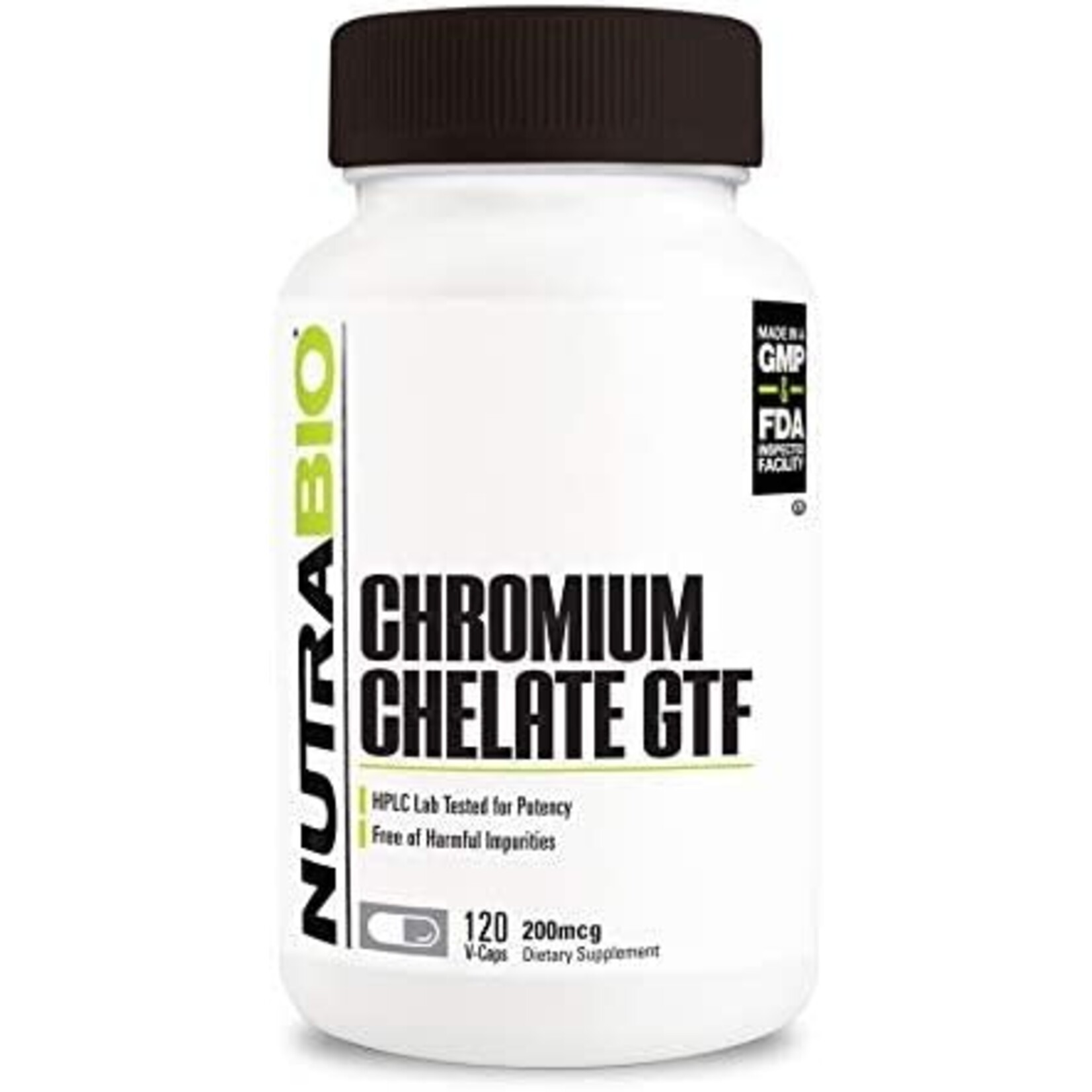 NutraBio NutraBio-Chromium Chelate GTF