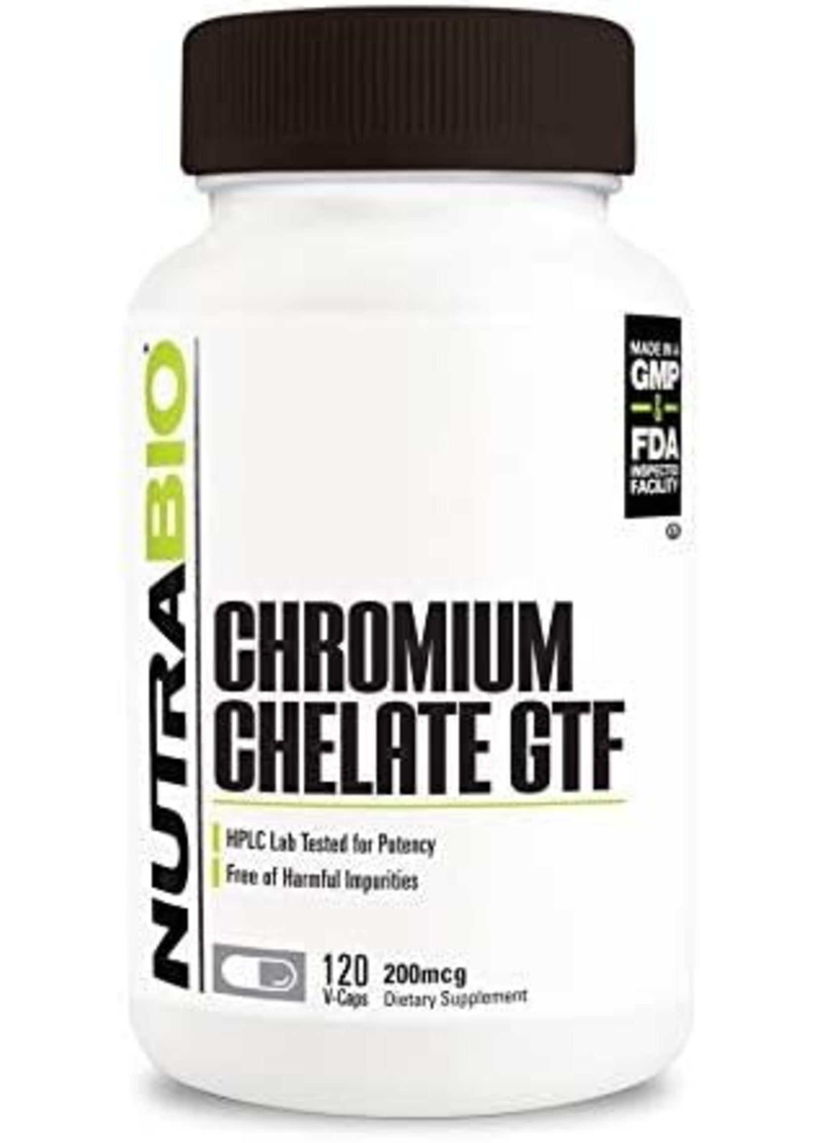 NutraBio NutraBio-Chromium Chelate GTF