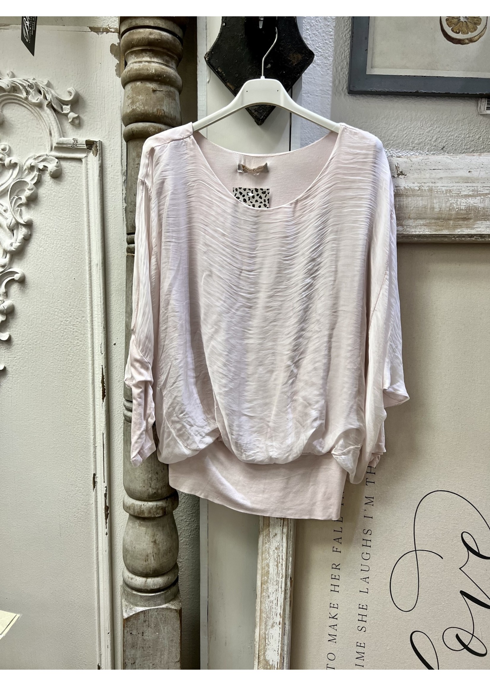 Silk Banded Top