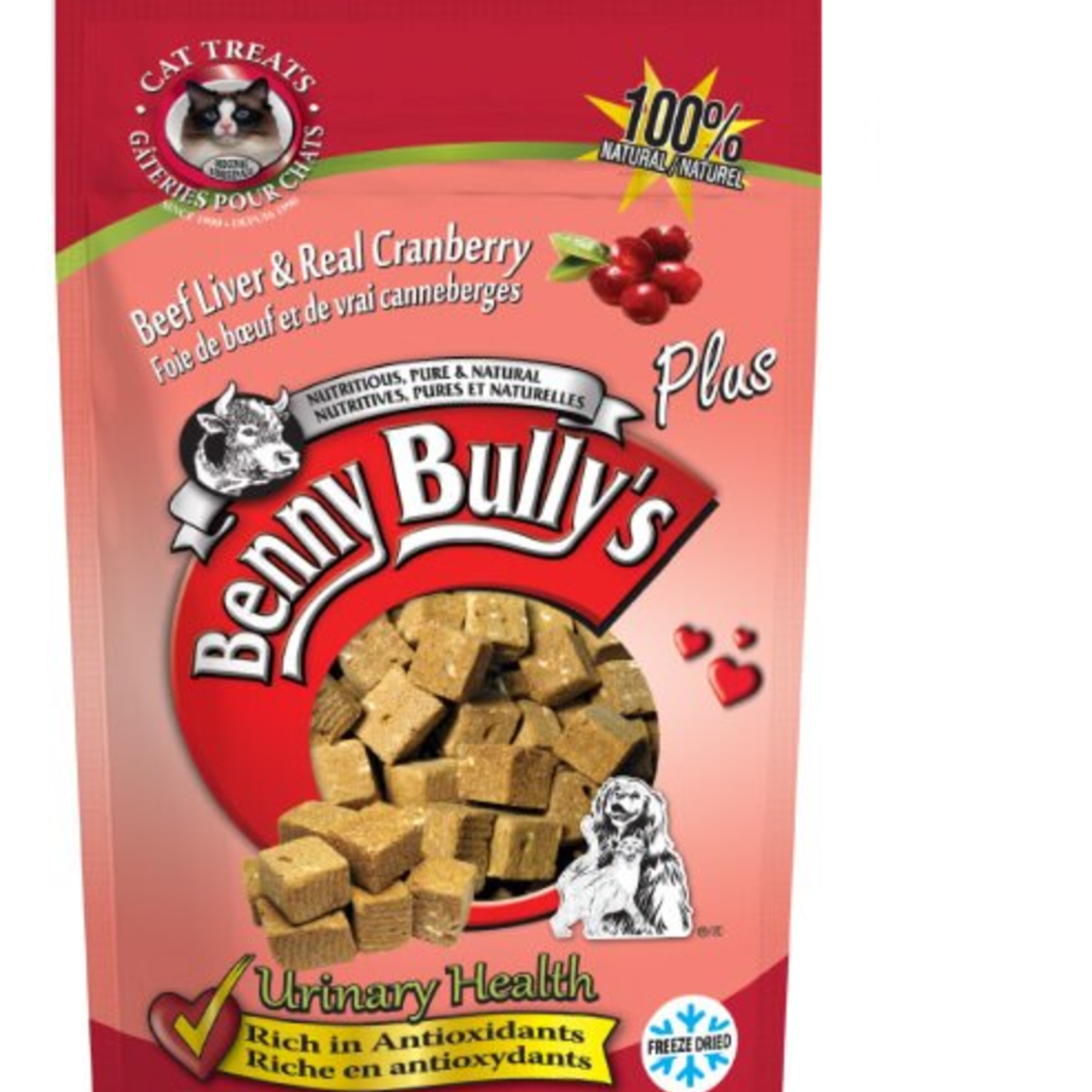 Benny Bully Benny Bully's Plus Cranberry Cat Treats - 25 g