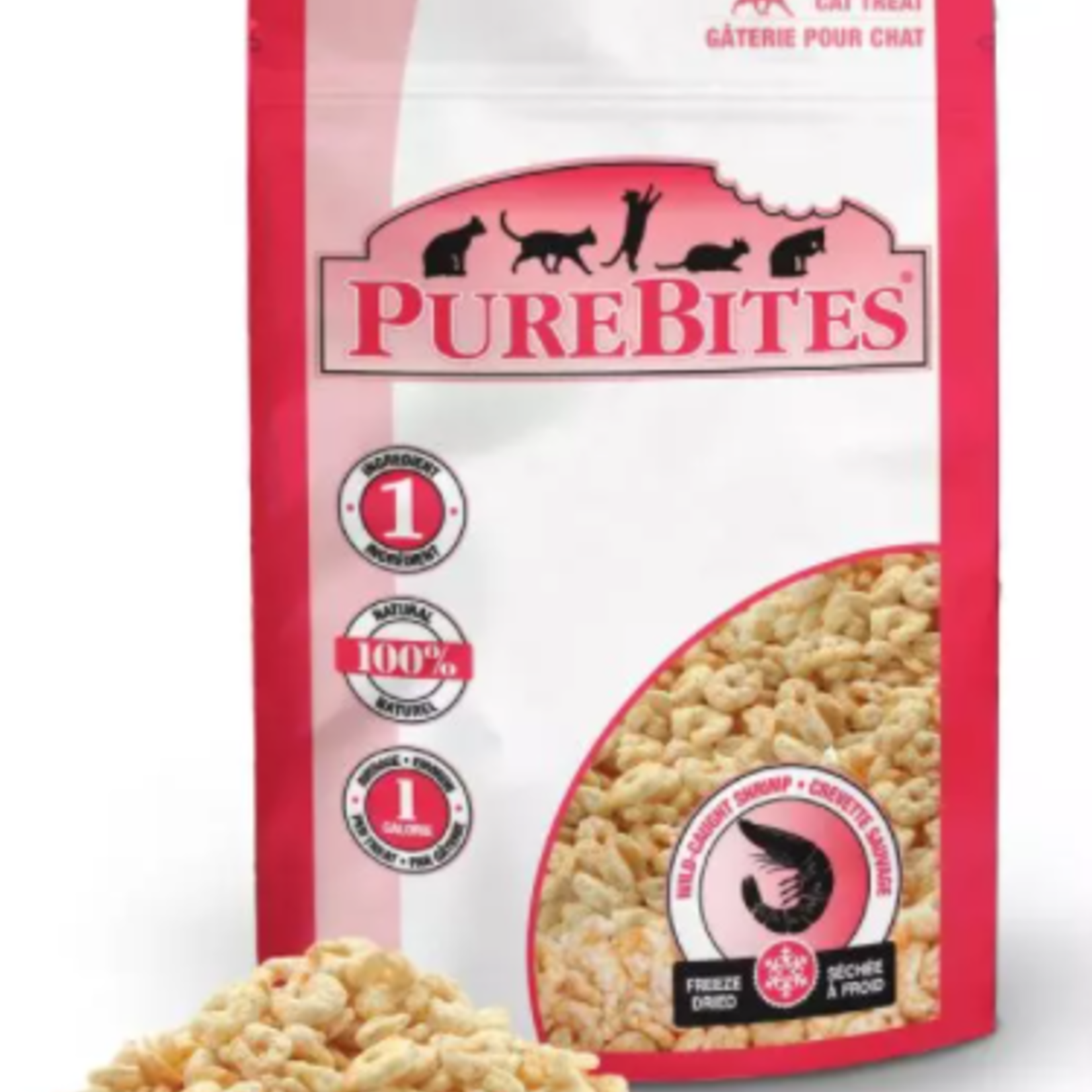 PureBites Shrimp Freeze Dried Cat Treats (23g)