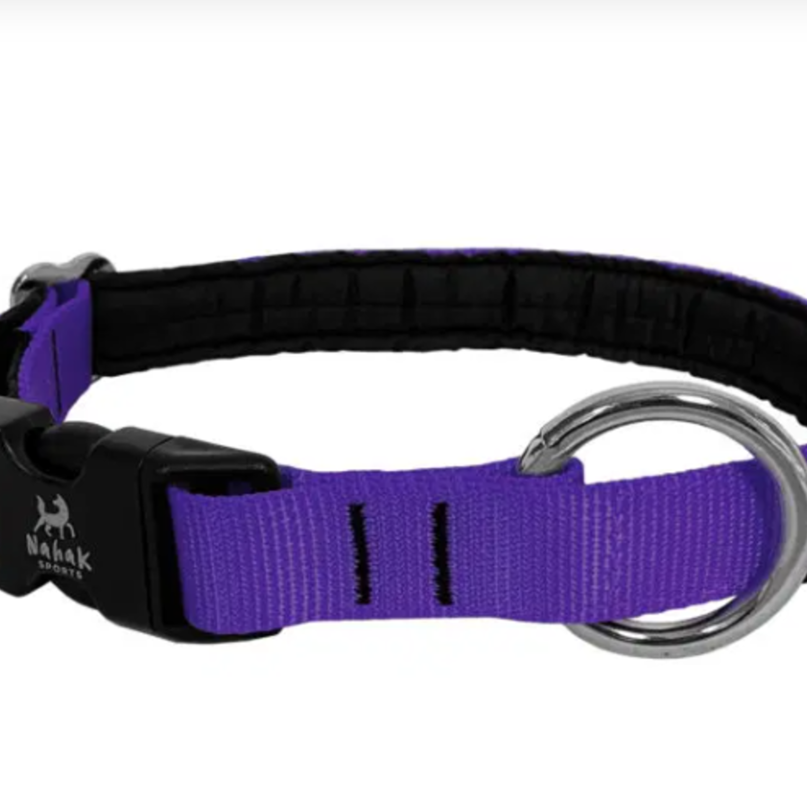 Nahak Collier pour chien rembourré avec clip