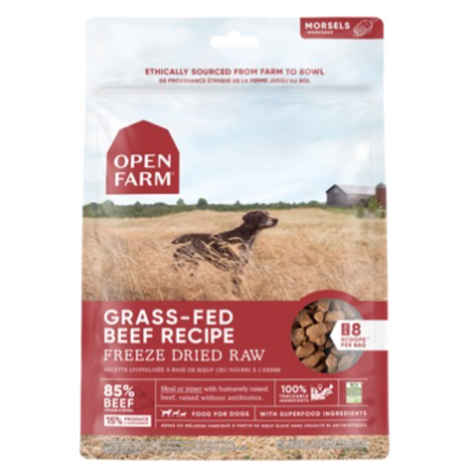 Open Farm Beef Morsels - Freeze Dry Raw - 3.5 oz