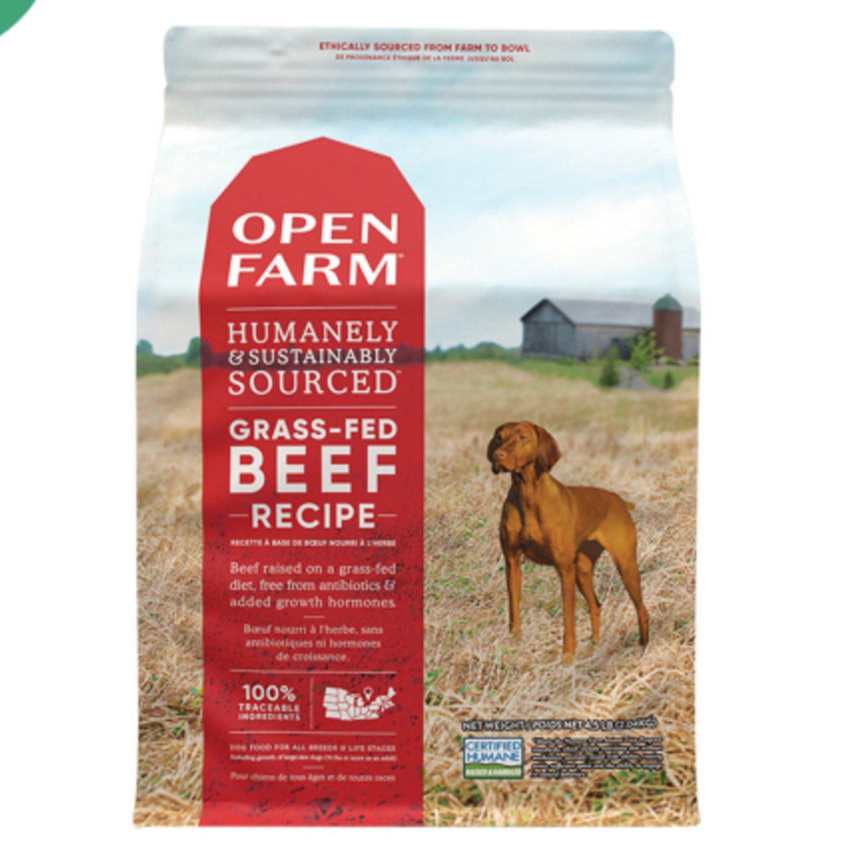 Open Farm Grass-fed beef - G Free