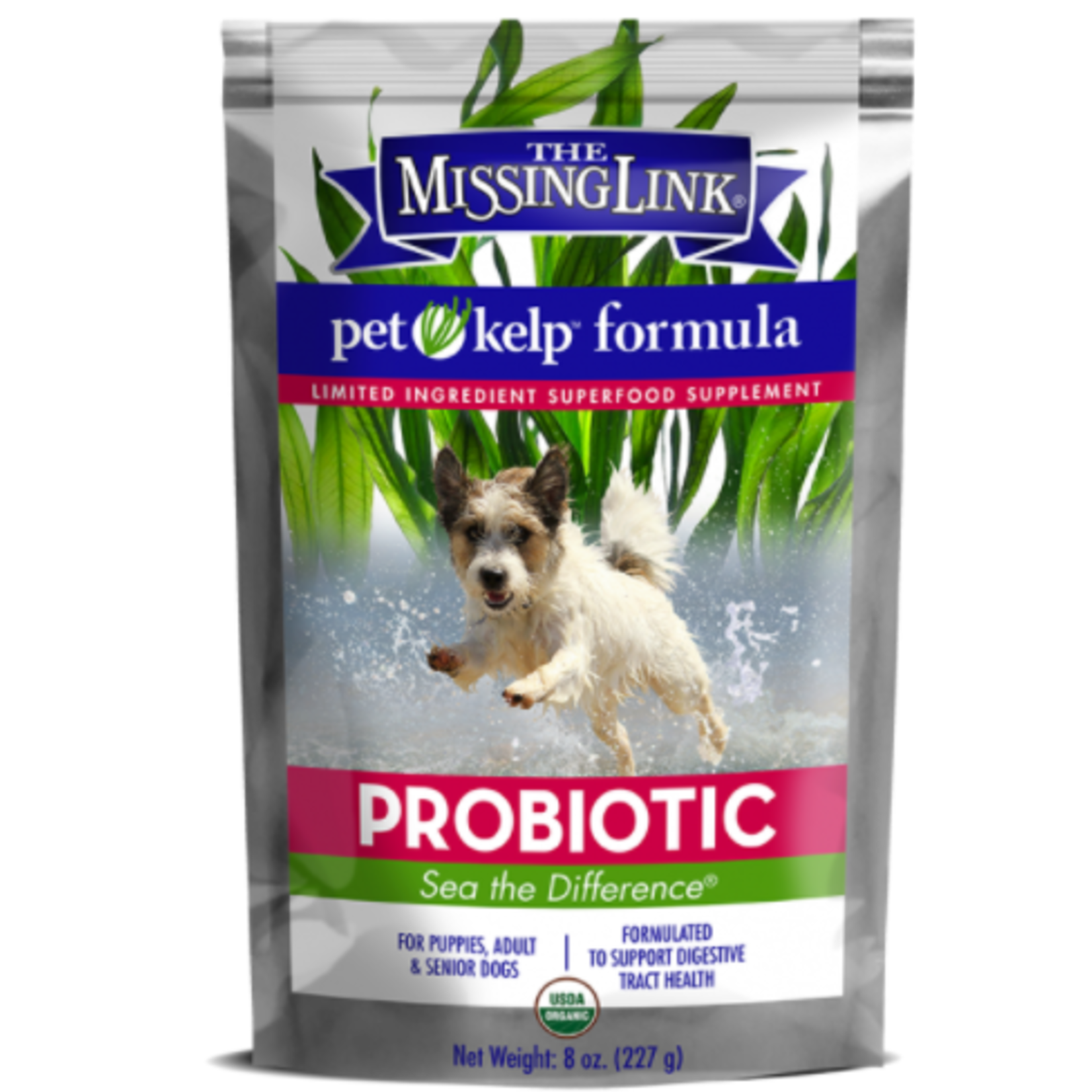 Missing Link Formule de varech pour animaux de compagnie-Probiotique 8 oz