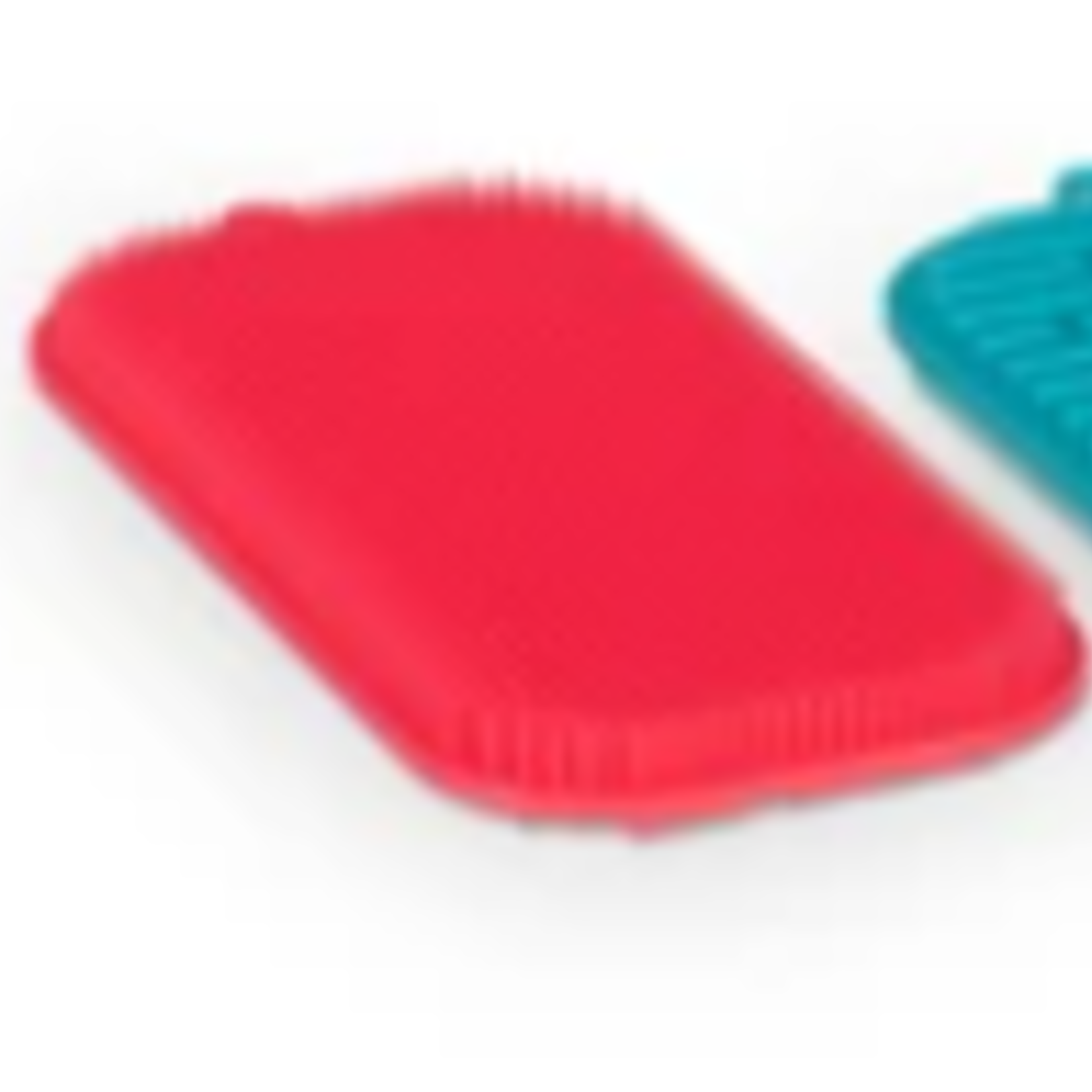 Messy Mutts Silicone Dual Sided Bowl Scrubber, 5 x 2.5 in