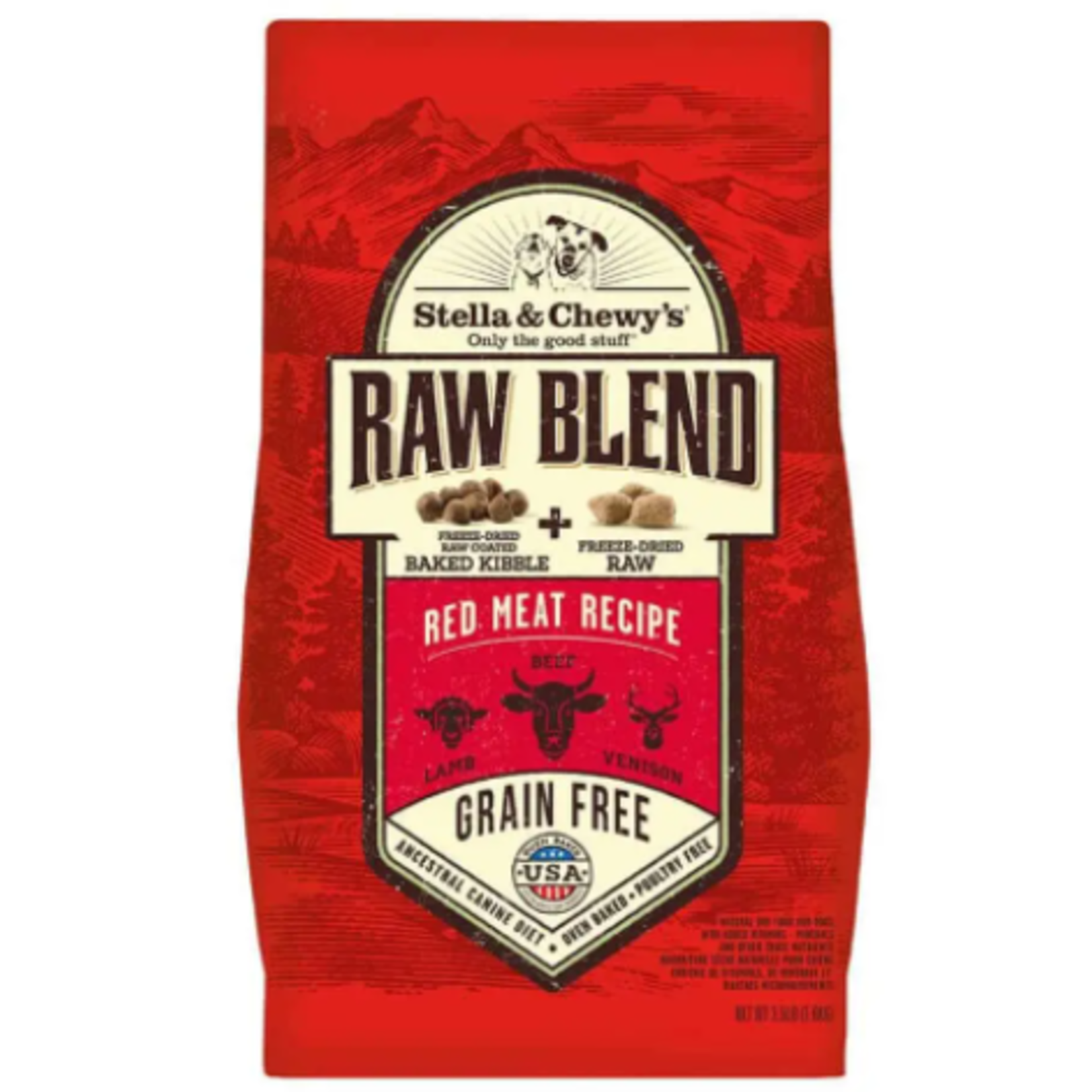 Stella & Chewy s Red Meat-RAW BLEND 10 lbs