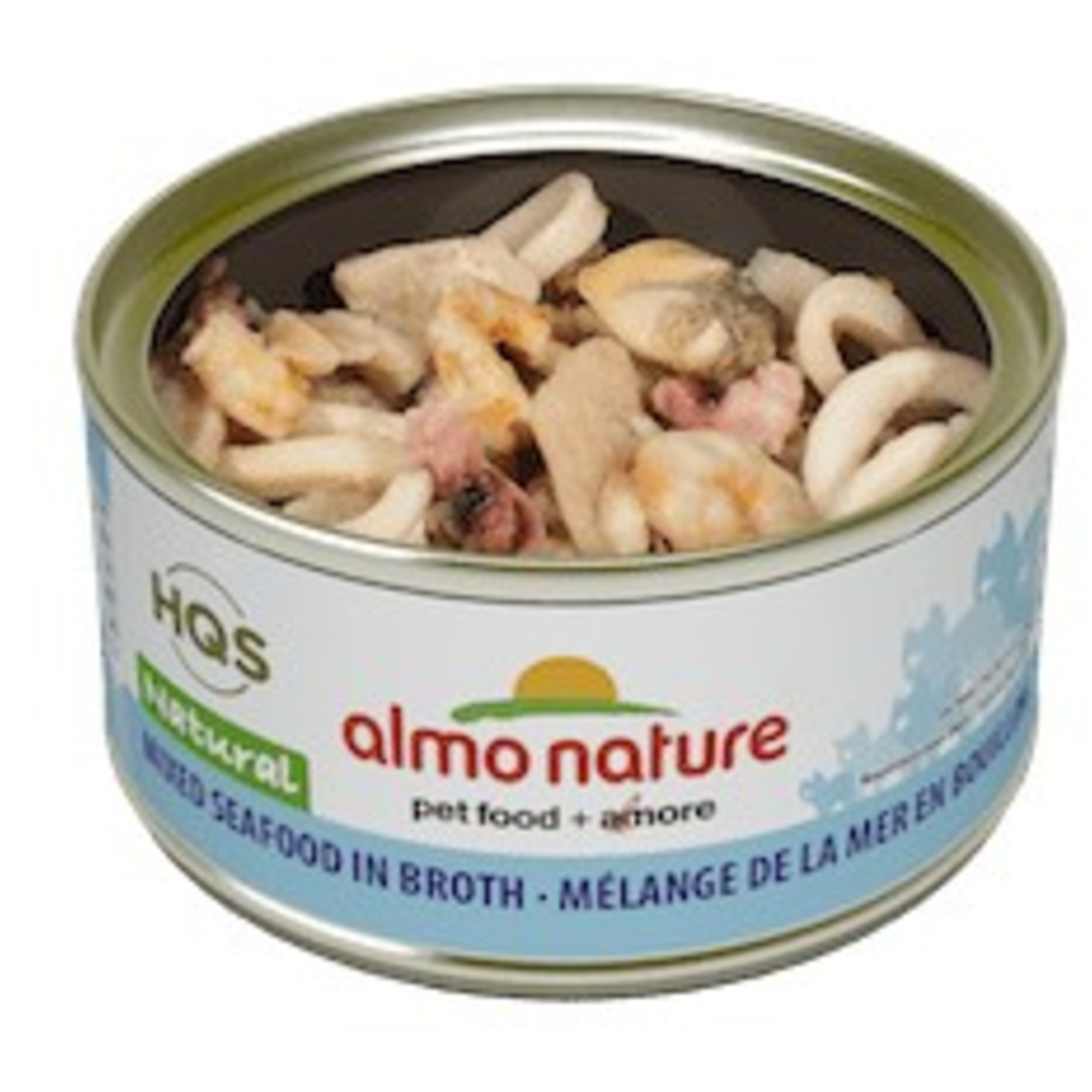 Almo 70g-Mixed Seafood in Broth - 70 g