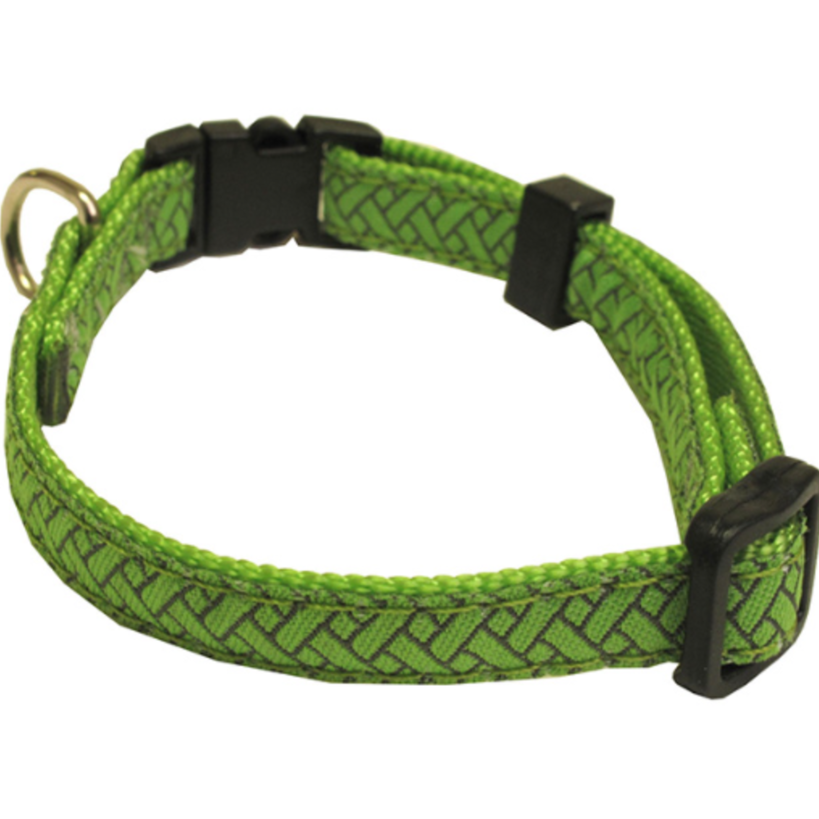 Hunter Brand Security Adjustable collar - de 8 to 11 po - Vert trellis