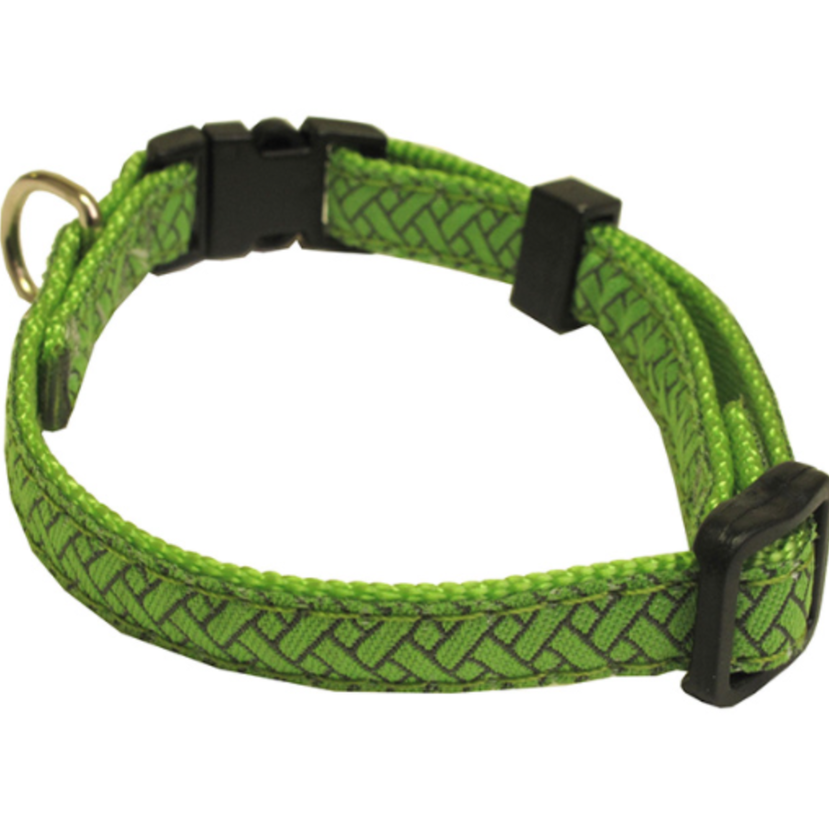 Hunter Brand Security Adjustable collar - from 8 to 11 in - Green Lattice