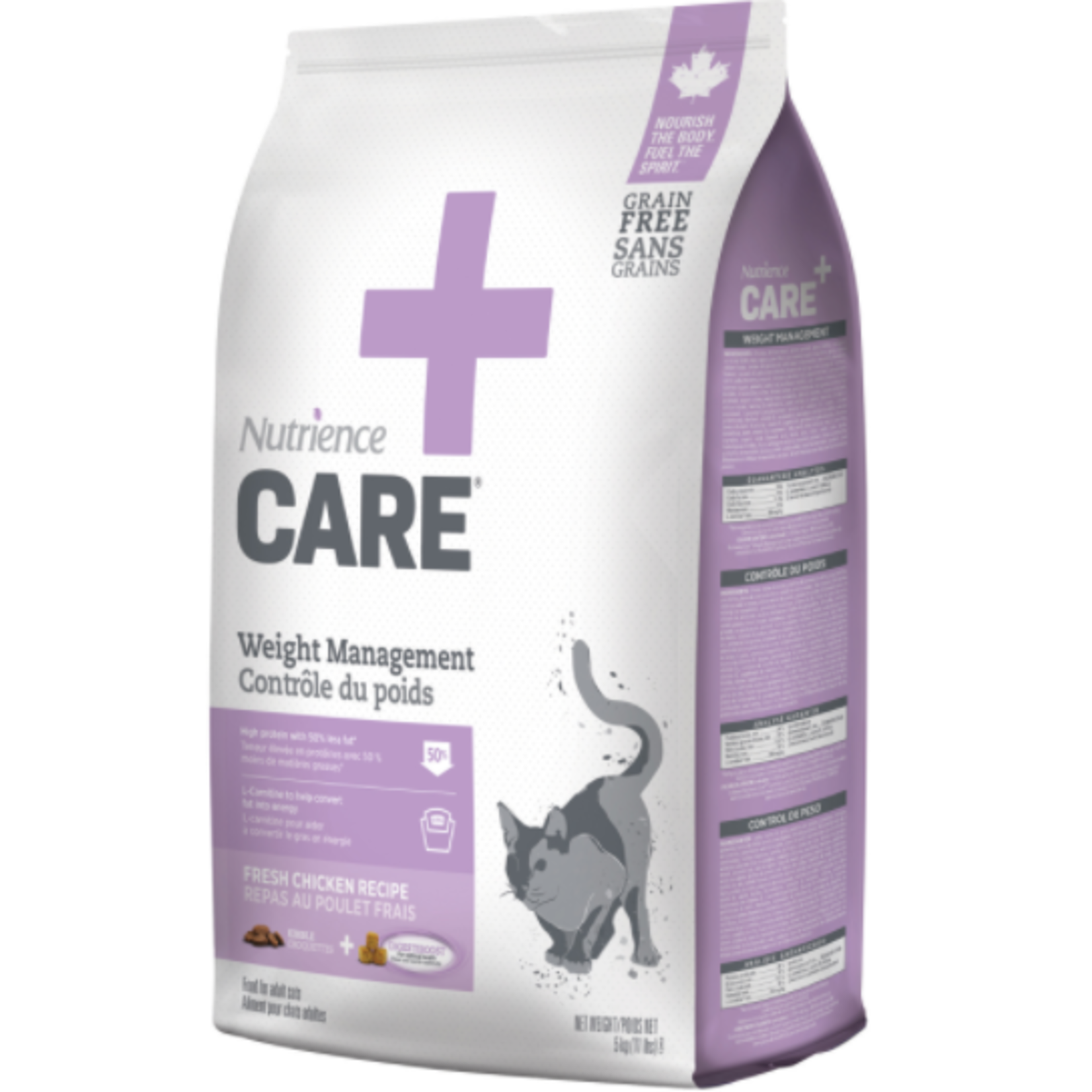 Nutrience Care - Gestion du poids pour chats - 11 lbs