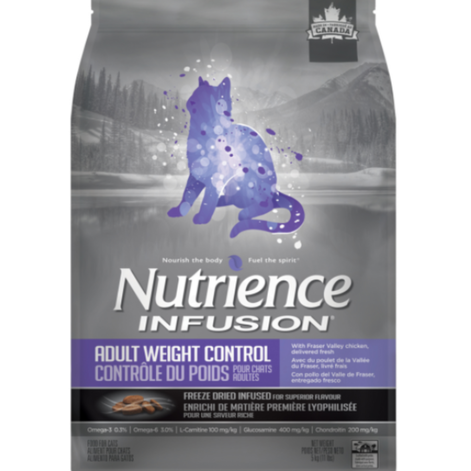 Nutrience Infusion Contrôle du poids - Poulet - 11 lbs
