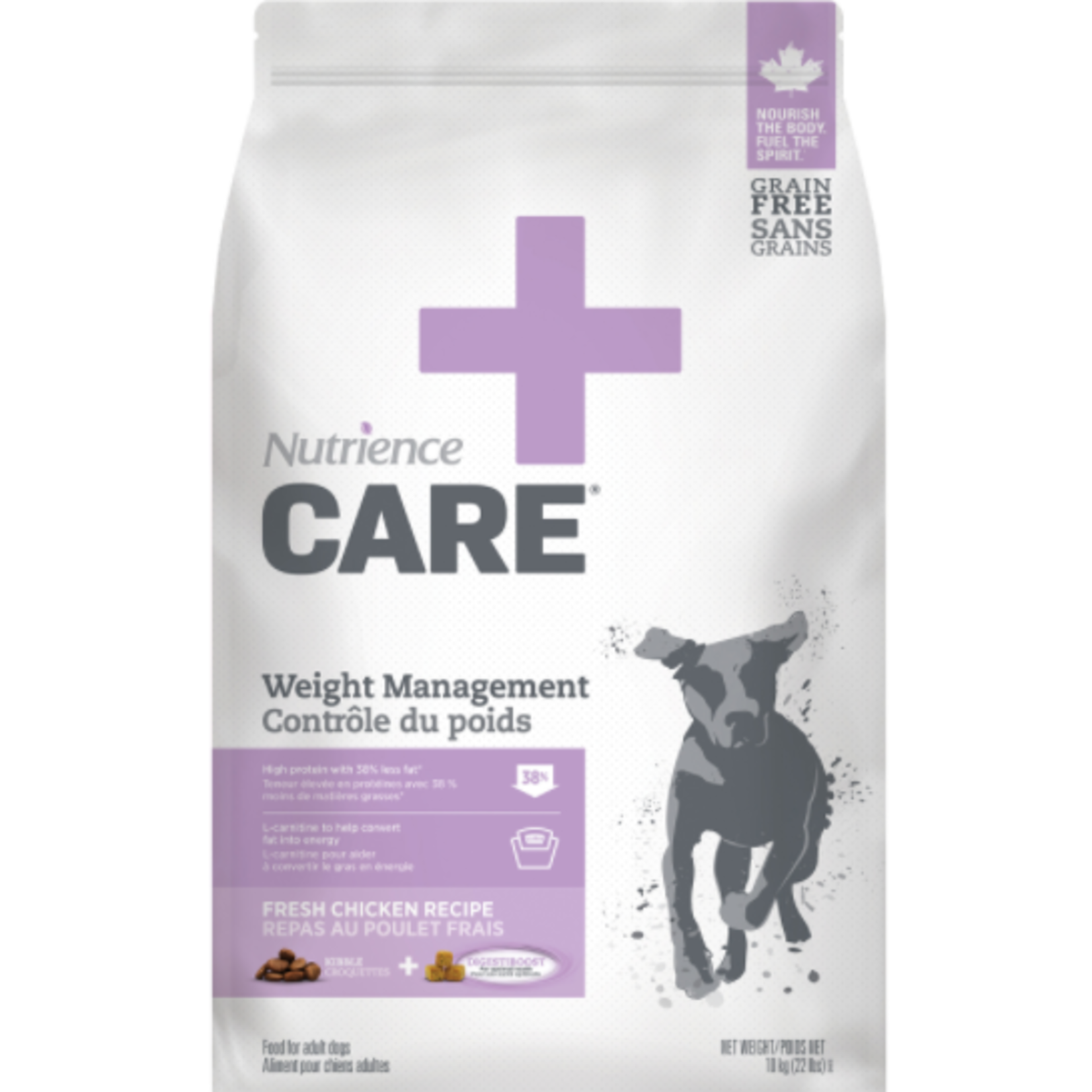 Nutrience Contrôle du poids pour chiens - Croquettes - 22 lbs