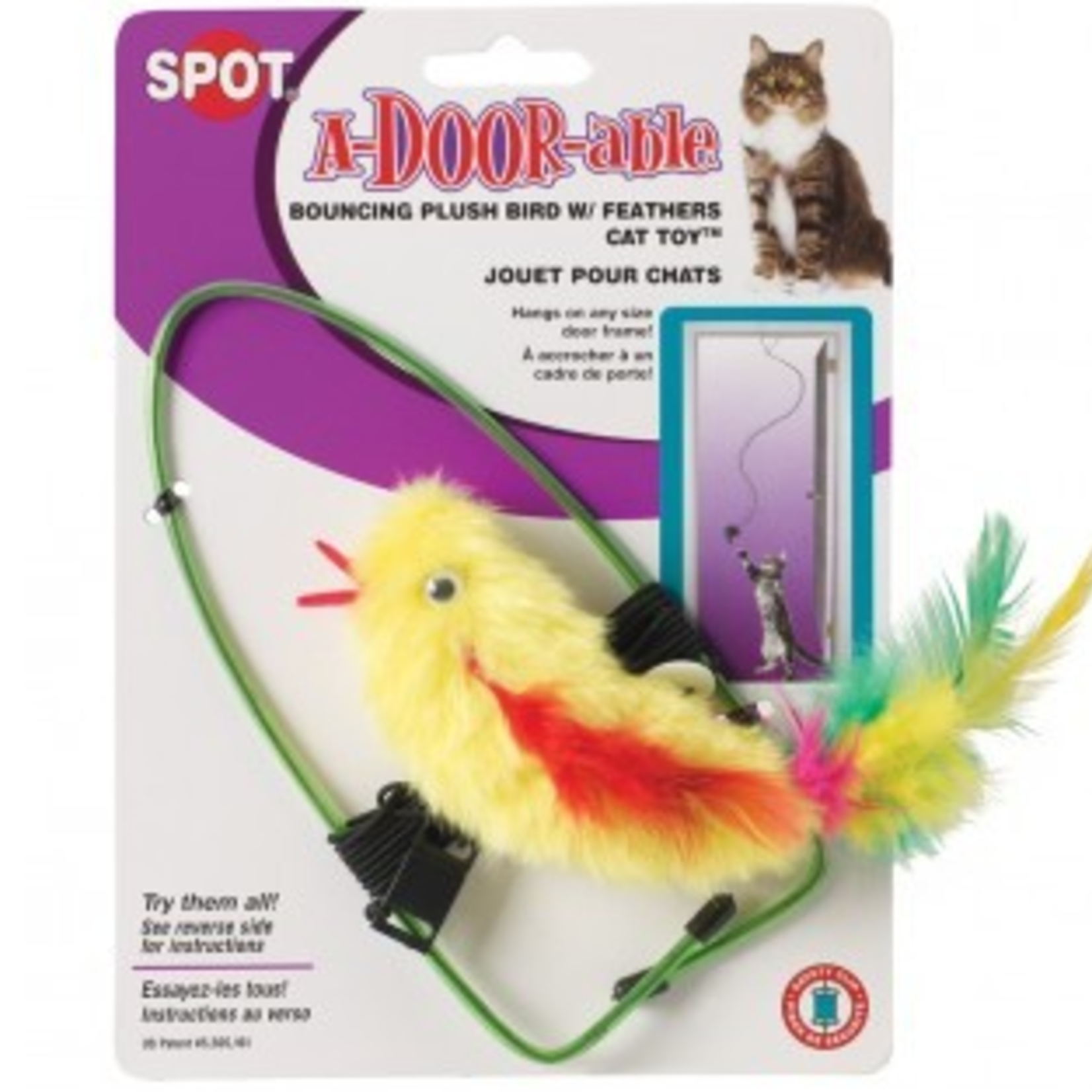 SPOT Oiseau en peluche A-Door-Able
