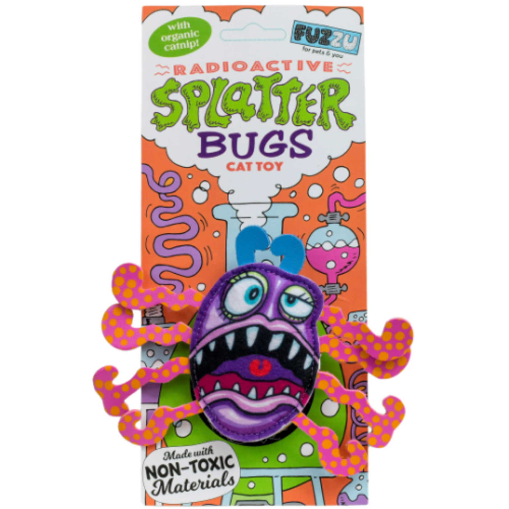 FUZZU Splatterbugs - Jouet pour chat Frazz