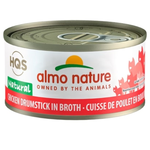 Almo HQS Natural - Chicken Drumstick in Broth - 70 g