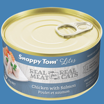 Snappy Tom Chicken  et Salmon - Lites