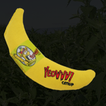 Ducky world 7” banana of YEOWWW! Catnip bliss