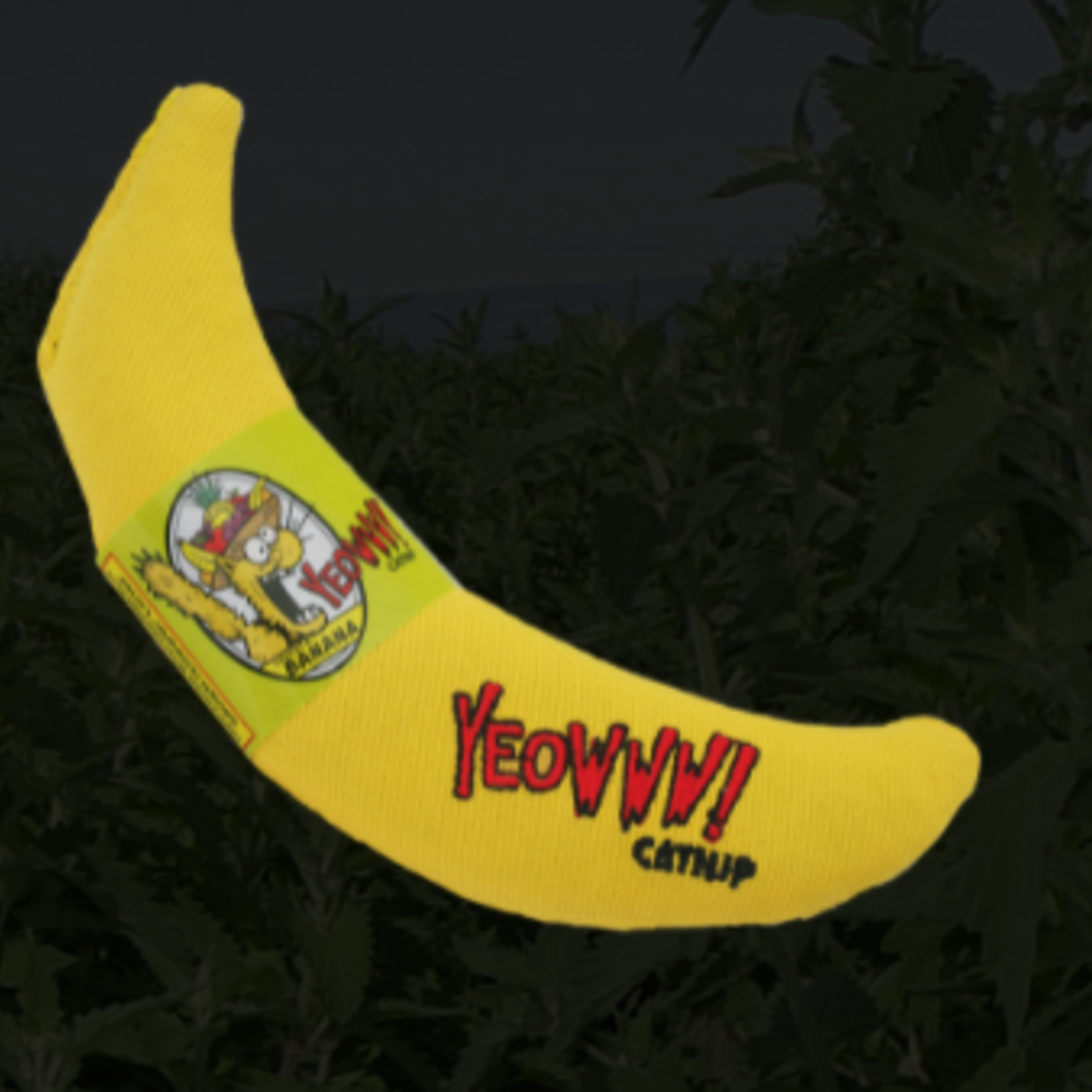 Ducky world 7” banana of YEOWWW! Catnip bliss