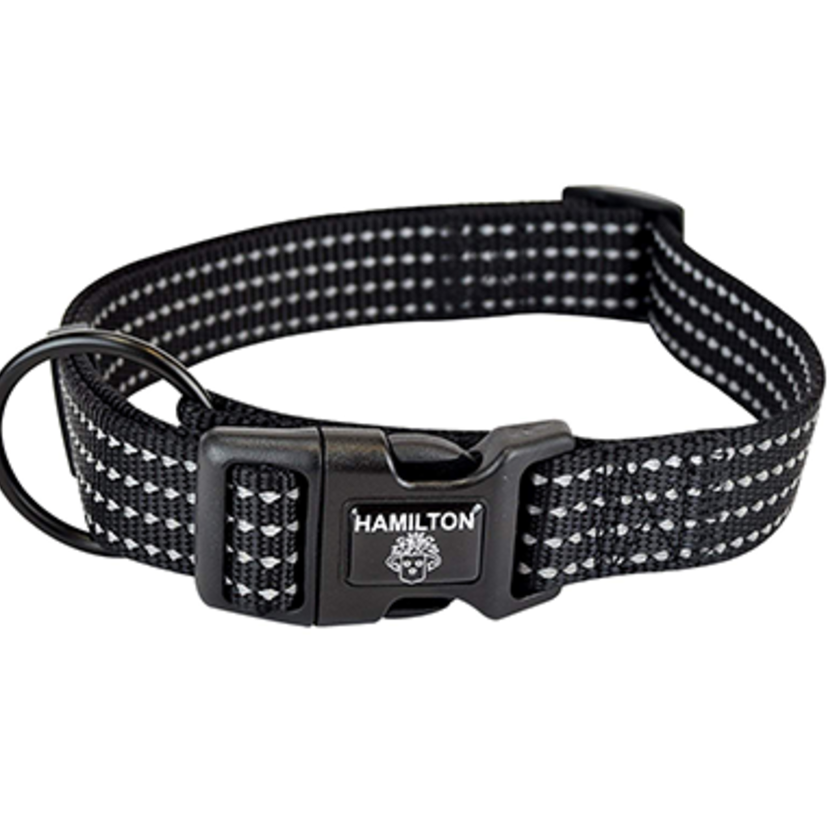 Hamilton High Visibility Adjustable Collar - Black - 1 in X 18 to 26 in