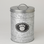 Petrageous Galvanized Treat Jar  - Small