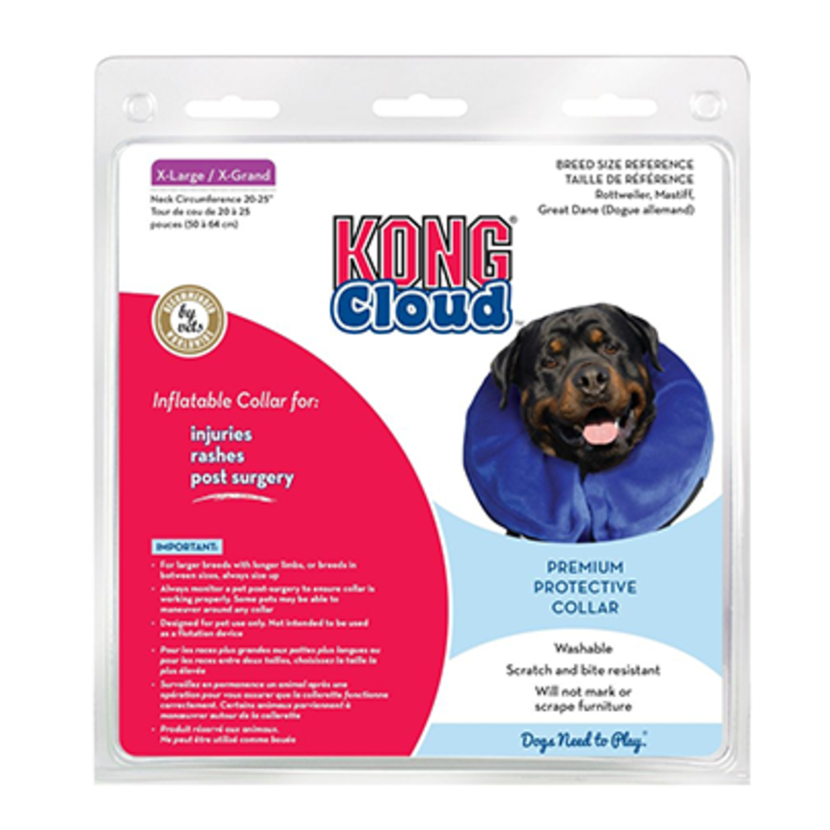 Kong Cloud Collar - For Dogs - XLARGE