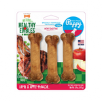 Nylabone Healthy Edibles - Chiot - Agneau & Pomme - Paquet de 3