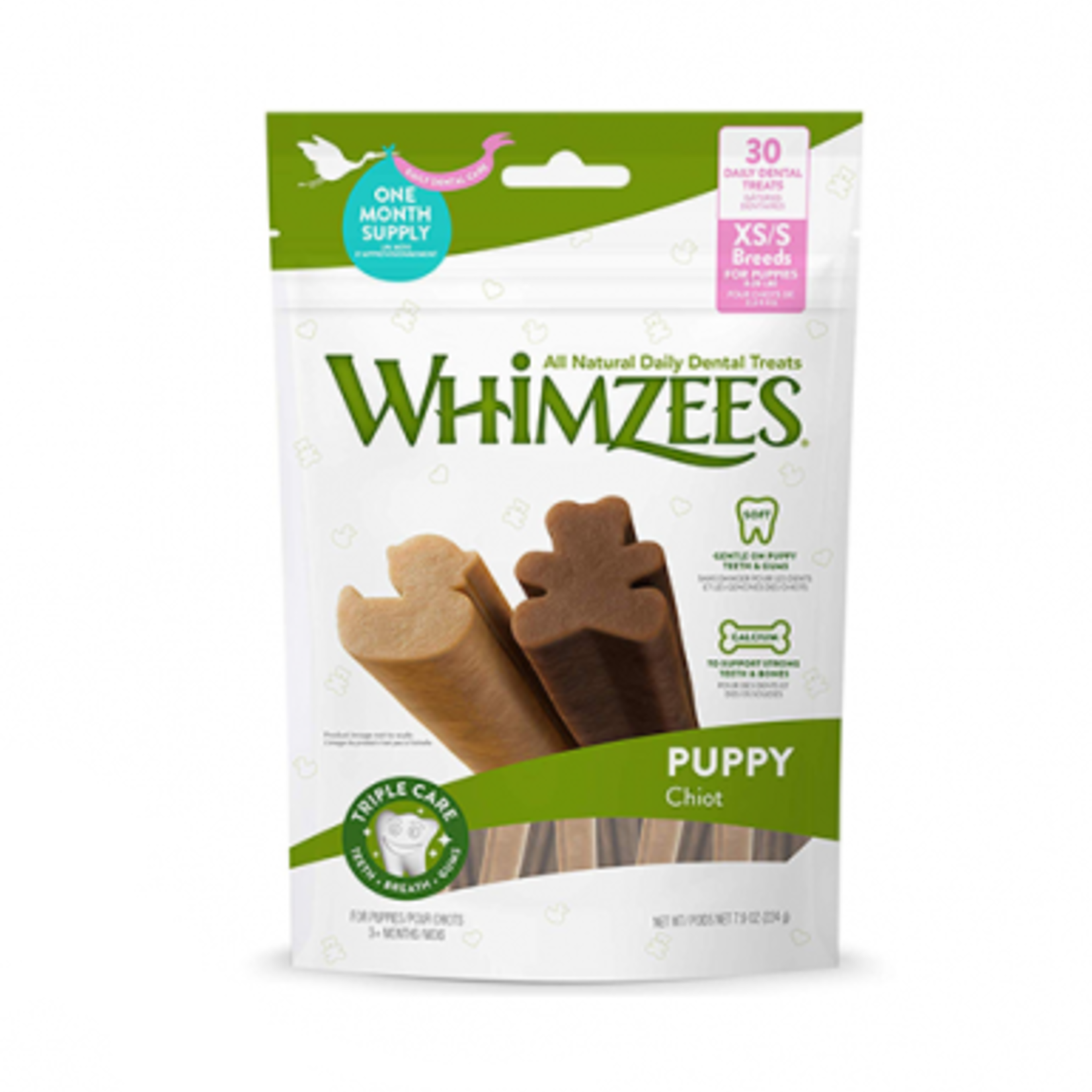 Whimzees Puppy X-Small/Small - Dental