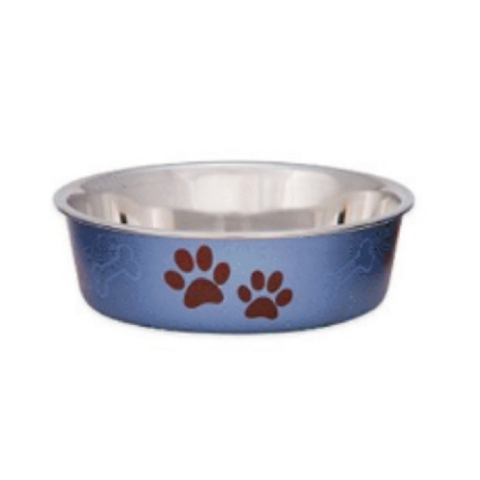 Loving Pets Stainless Steel Blue Bowl - Blueberry