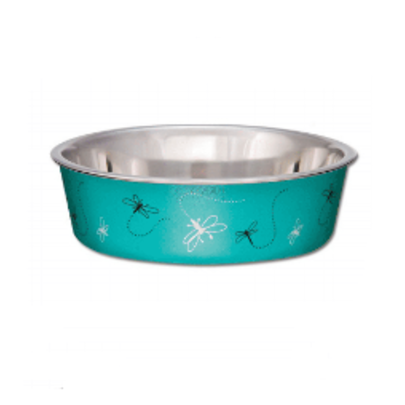 Loving Pets Turquoise Dragonfly Bowl