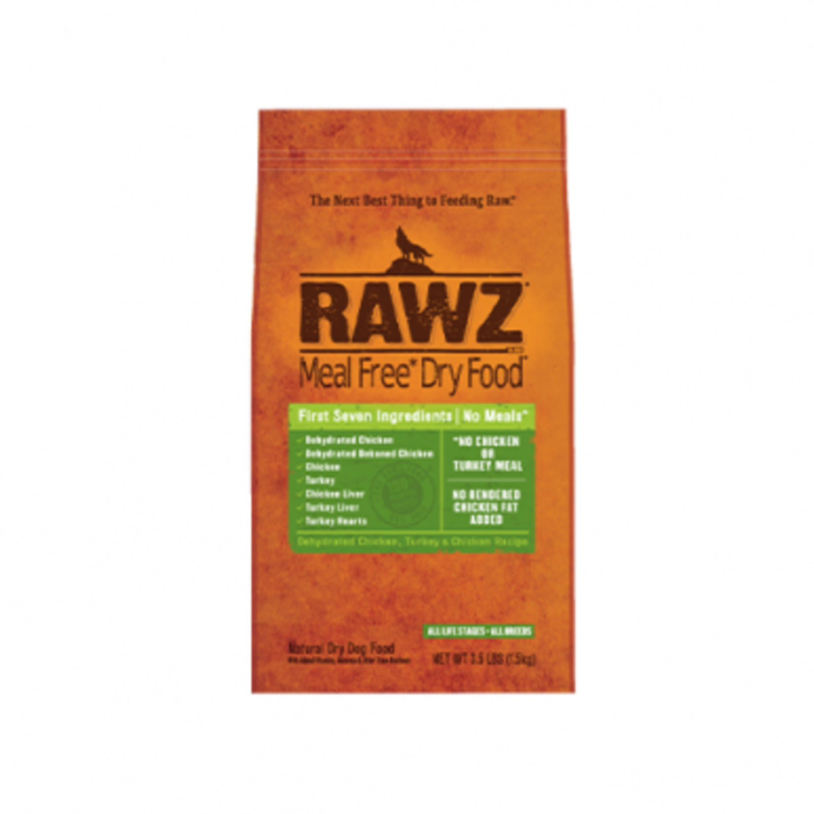 RAWZ Cru séché à froid - Poulet déshydraté - 3.5 lbs