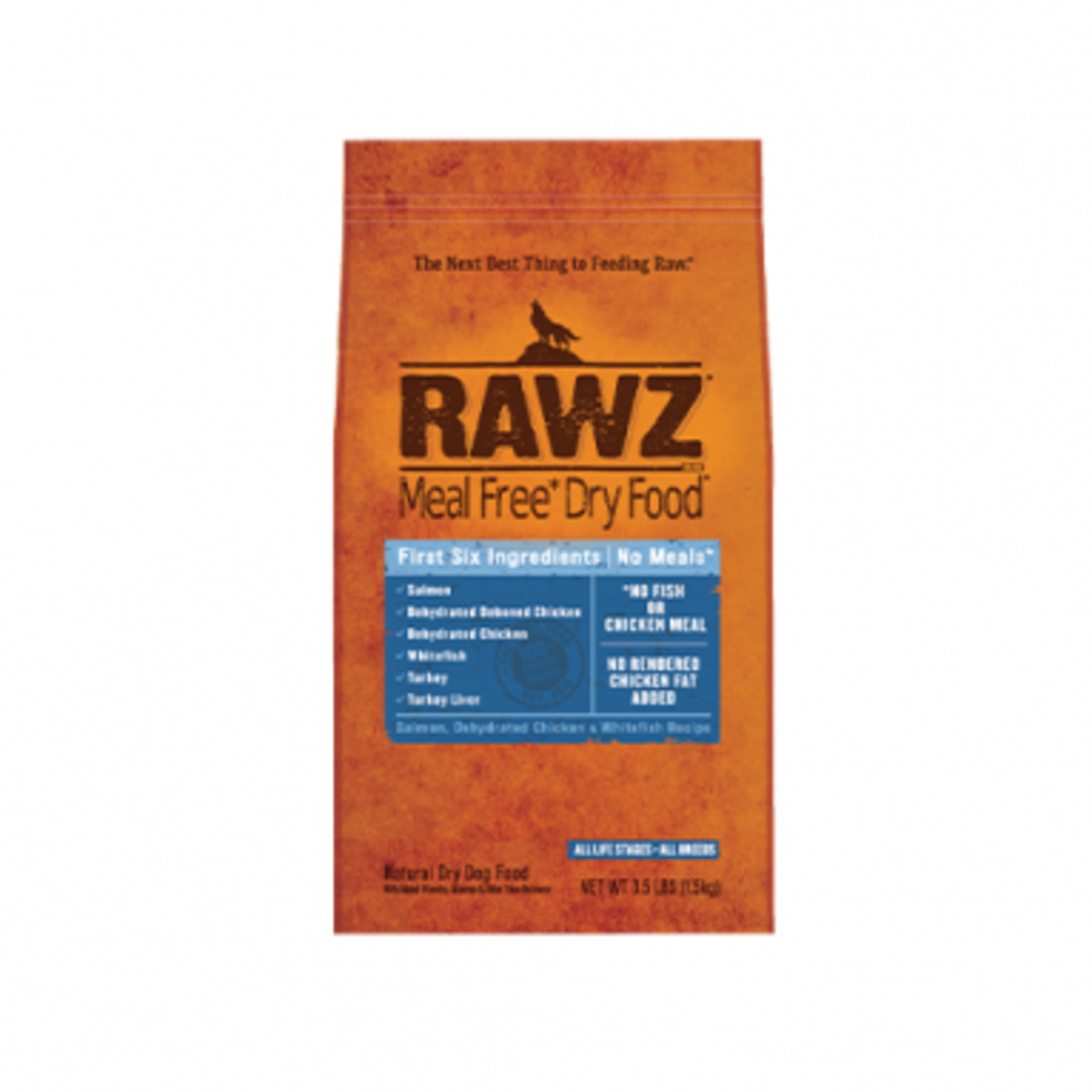 RAWZ Freeze Dry RAW - Salmon Meal Free Dehydrated - 3.5 lbs