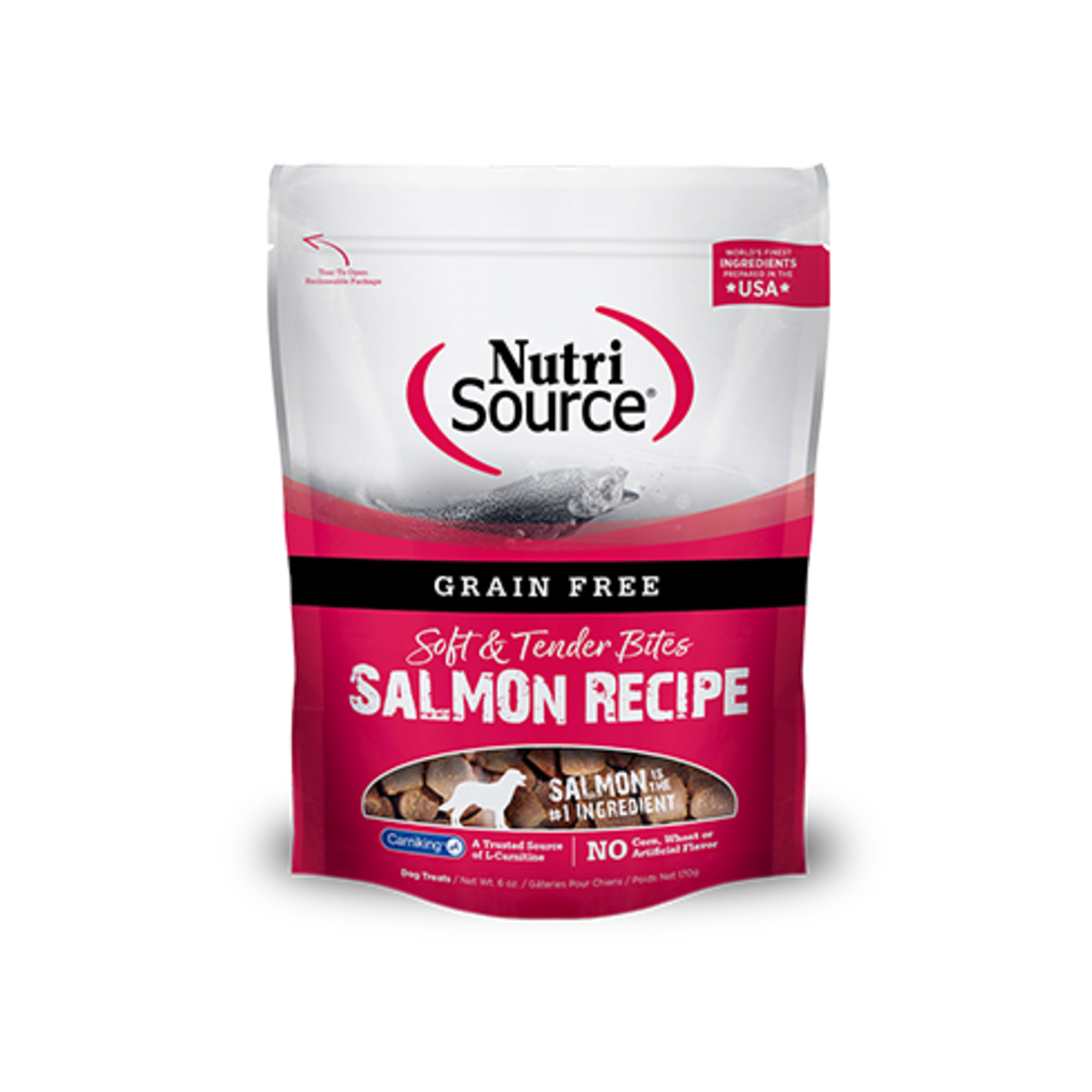 Nutri-Source Soft & Tender Bites - Salmon  - 6 oz