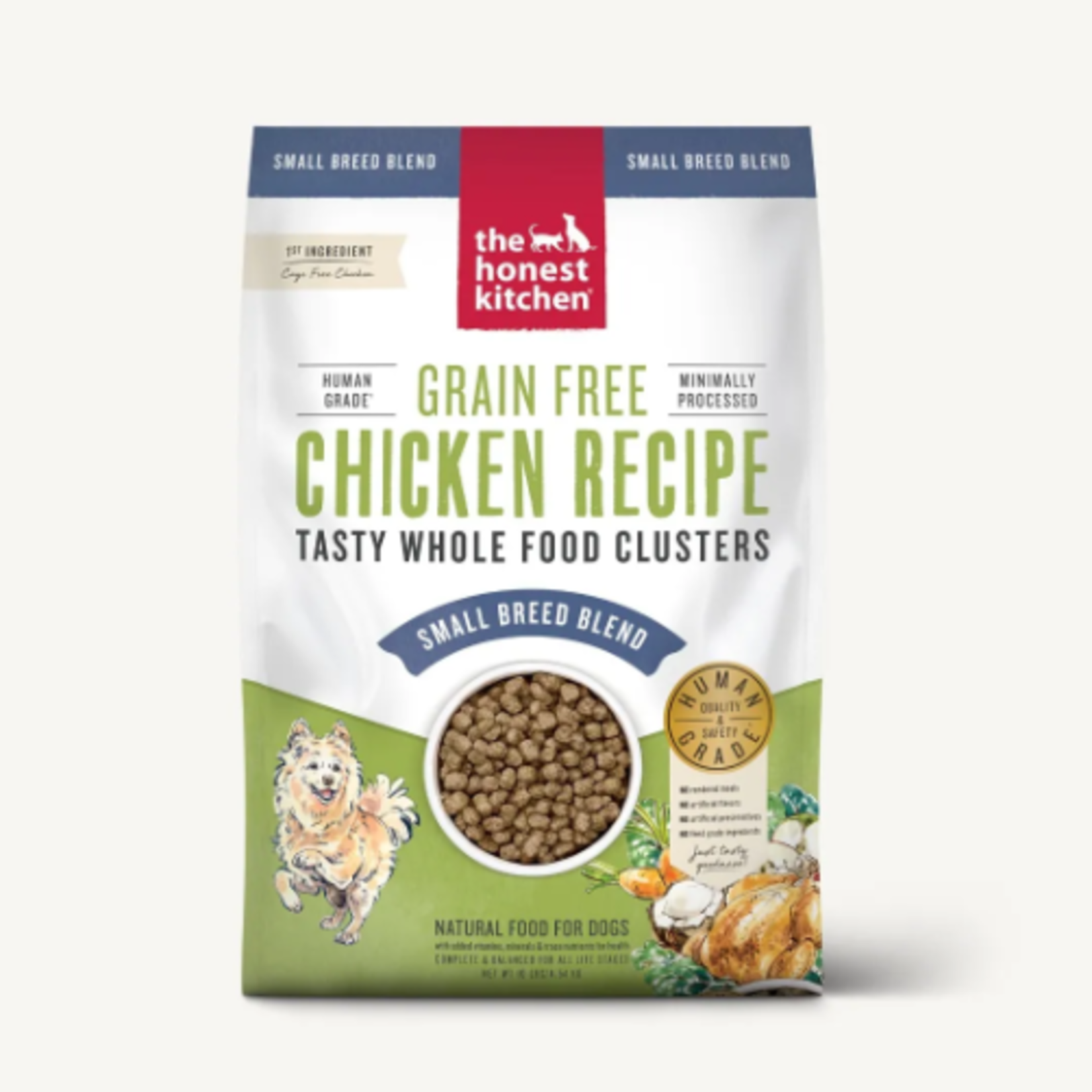 Honest Kitchen Chicken - Small Breed - G Free - Whole food Cluster
