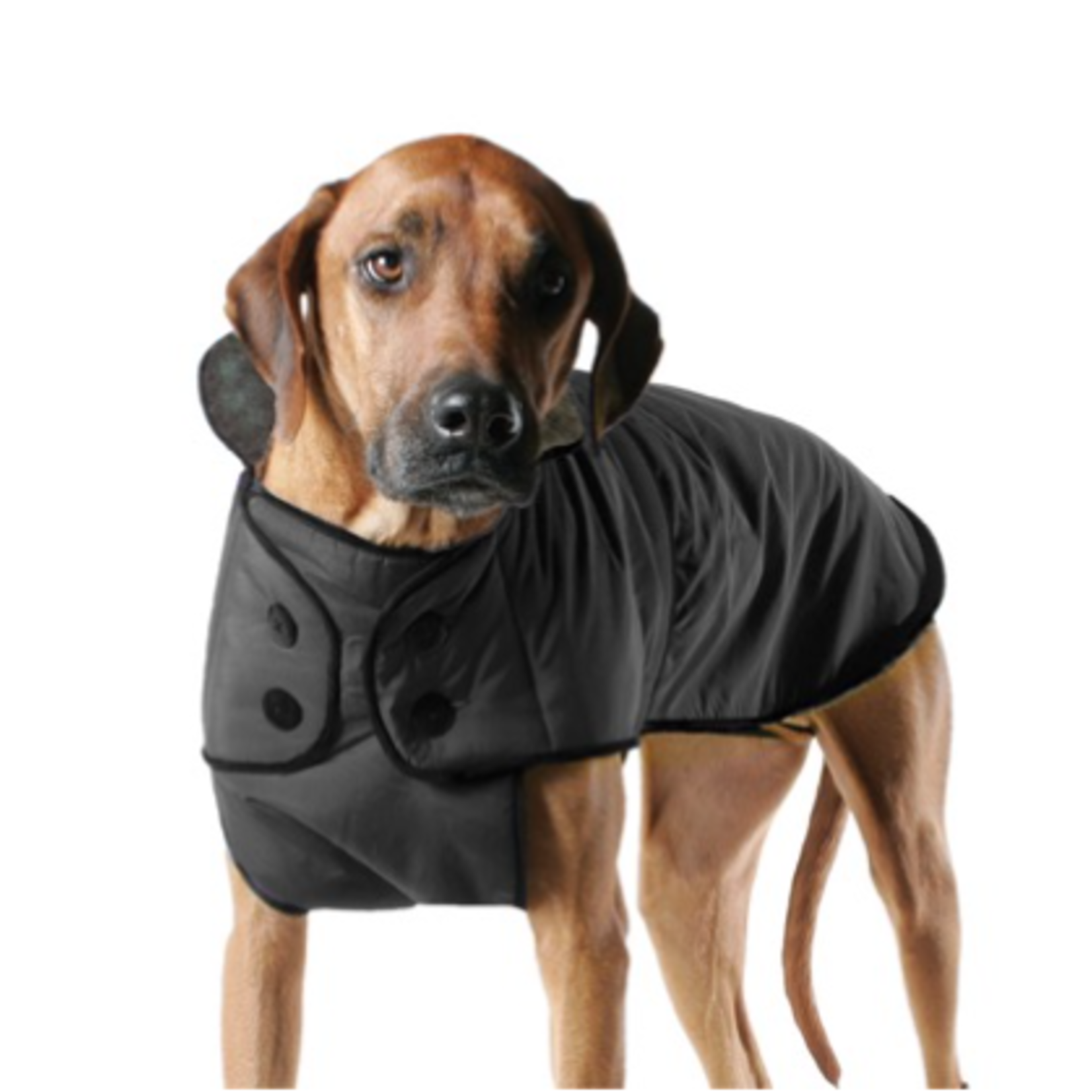 Muttluks Belted Coat - Black - size 20