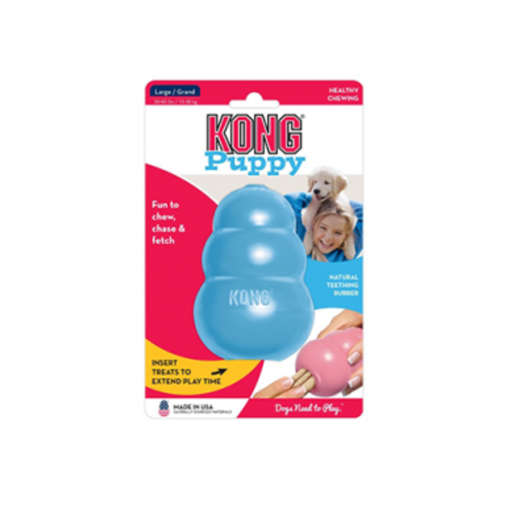Kong Bouncing chewing toy for puppies