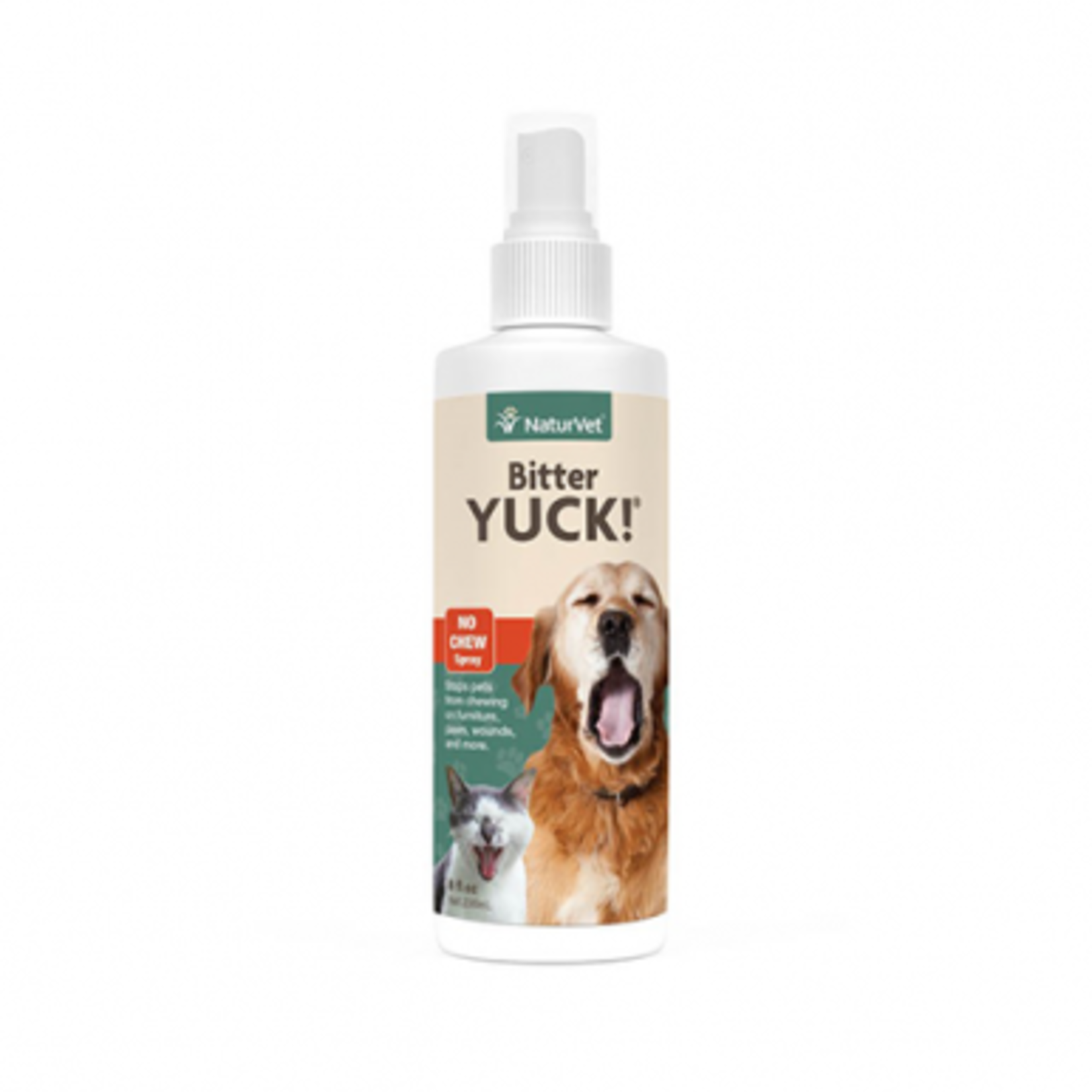 NaturVet Yuck amère - Spray sans mastication - 8 oz