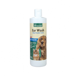 NaturVet Ear Wash Liquid - Baby Powder Scent - 16 oz