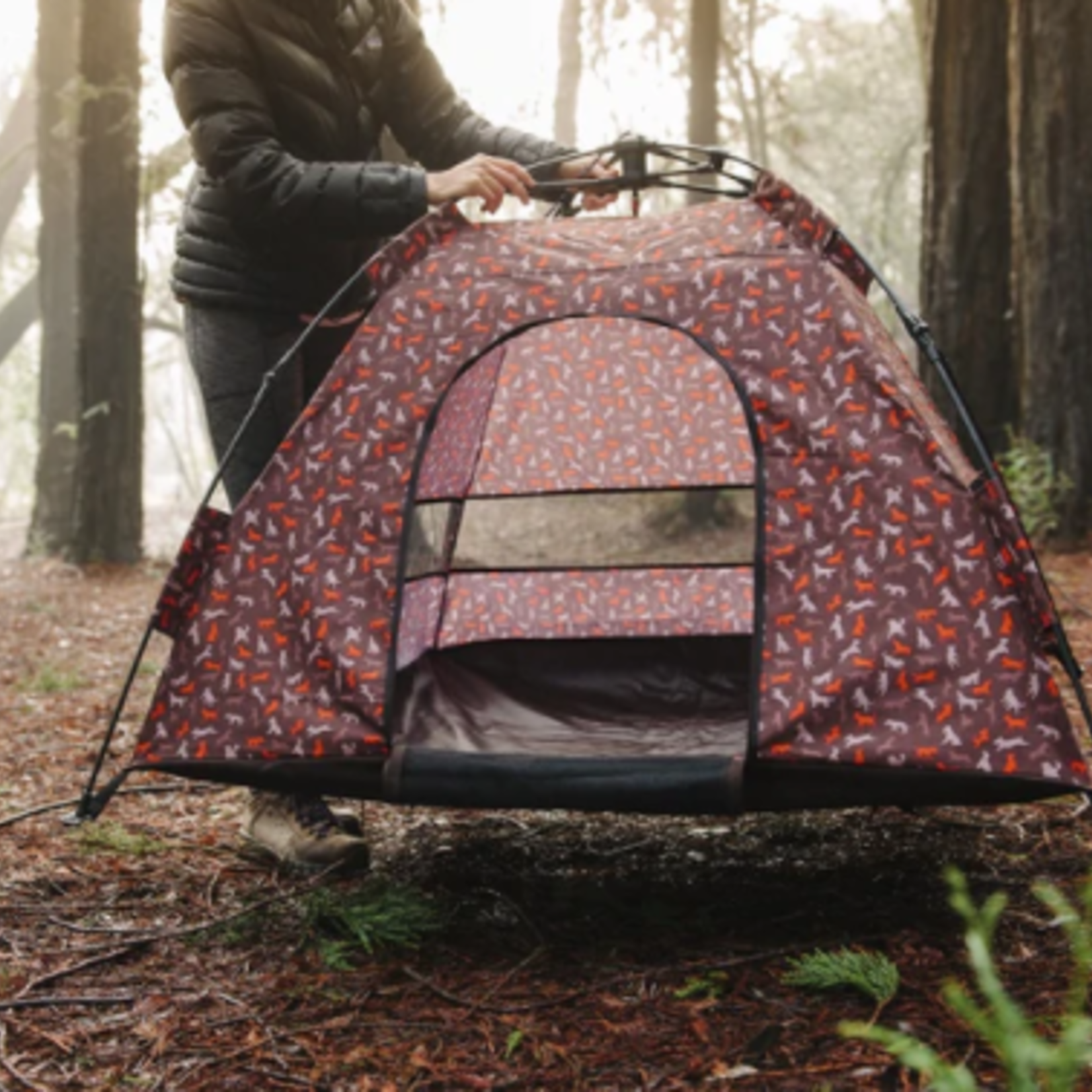 Pet P.L.A.Y. Outdoor Dog Tent - color: Vanilla