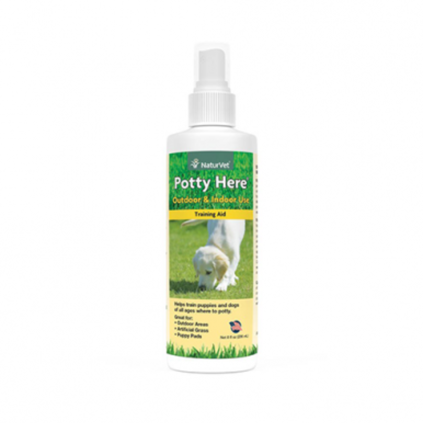 NaturVet Toilette Ici - Vaporisateur d'aide à l'entraînement - 8 oz