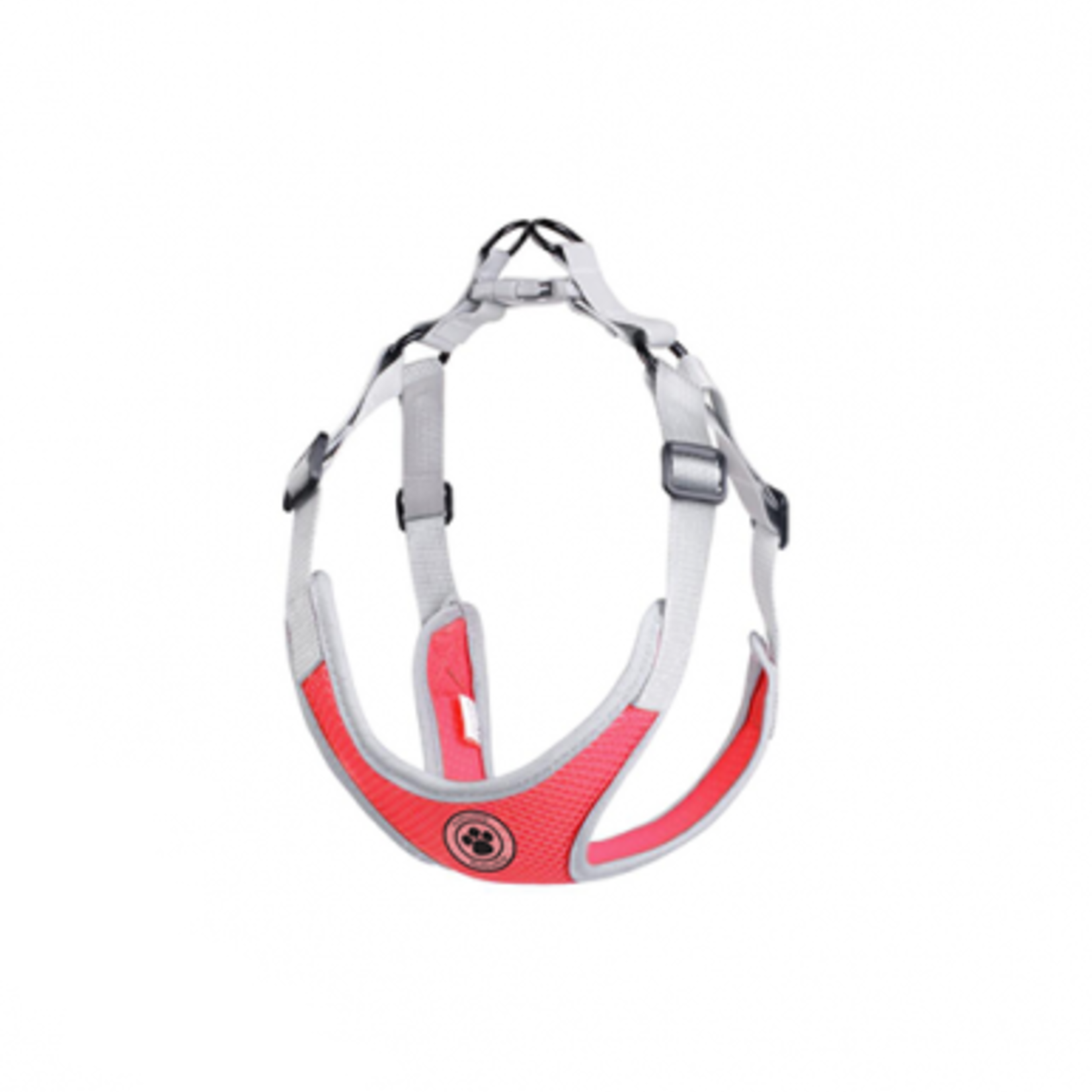 FouFou Brands Harnais - Mailles de confort - Rouge -