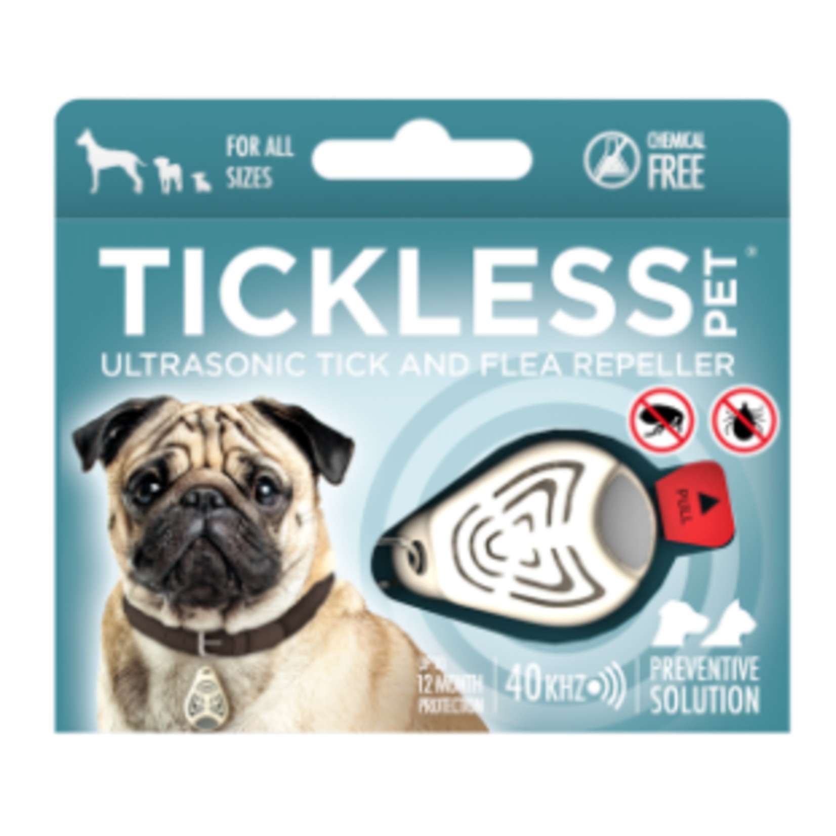 Tickless Classic for Pet - Ultrasonic Tick and Flea Repeller